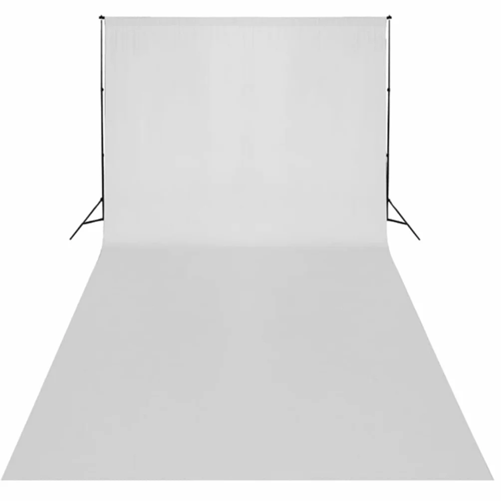 Zestaw do studia fotograficznego z lampami, abażurami, reflektorami, aluminiowymi statywami, 600 x 300 cm, tło bawełniane, 5500 K światło ciągłe do fotografii, portretów, zdjęć produktu