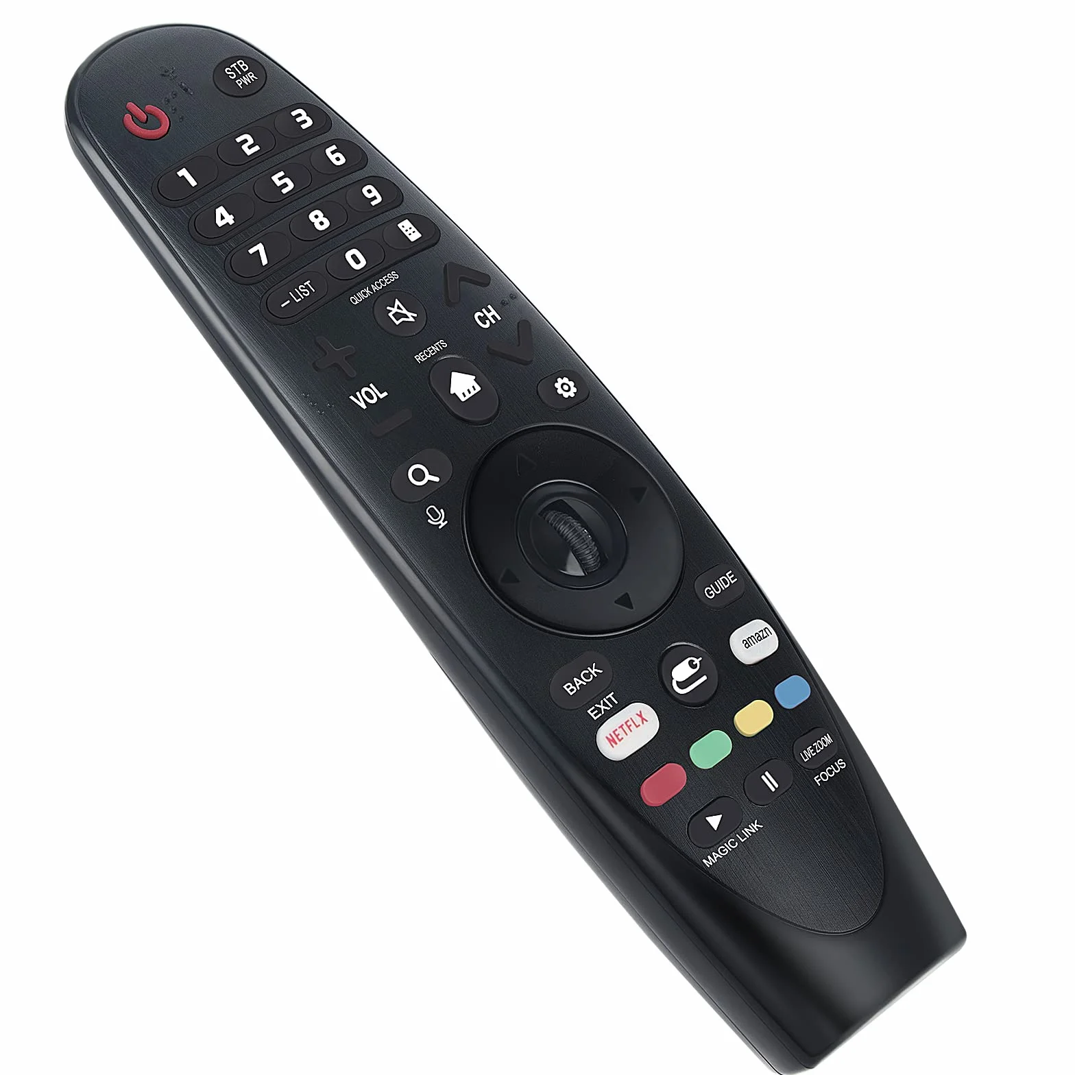 Nowy an-zamiennik pilot zdalnego sterowania - mr650a zamiennik do telewizora na podczerwień pasujący do LG Smart 4K Super UHDTV