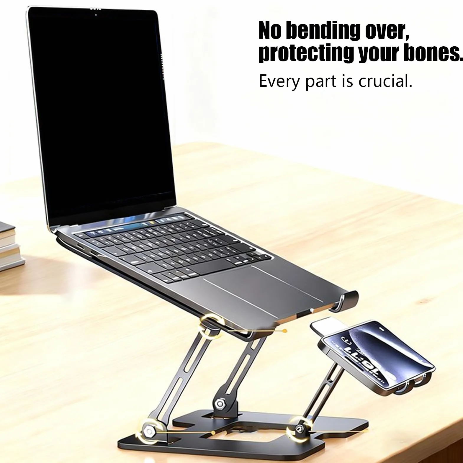 Podstawka pod laptop 5 Pozycji Regulacji Wysokości Chłodząca Podstawka Na