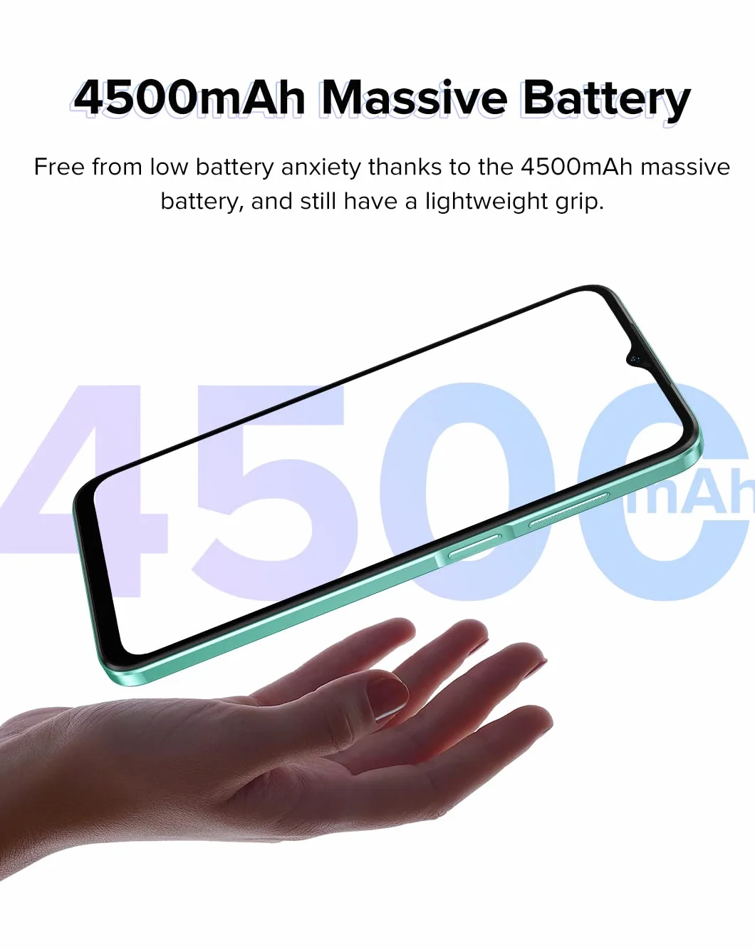 Ulefone Telefon komórkowy 4G Android 12 Note 14 (64 GB), 3 gniazda na karty, 4 GB 64 GB, smartfon z podwójną kartą SIM, 6,52 cala HD, 13 MP 5 MP, bateria 4500 mAh, GPS Face Unlock zielony