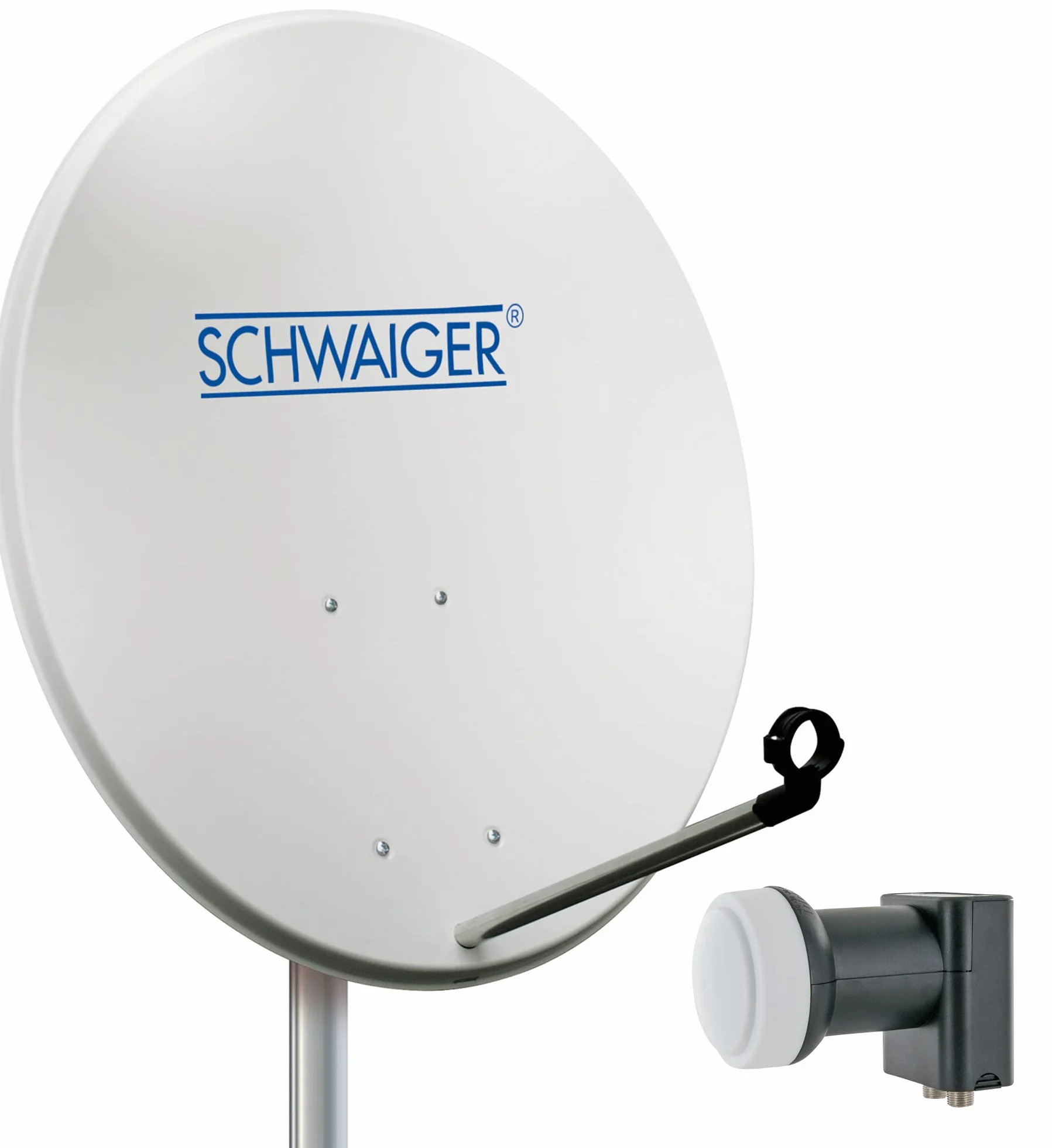 Schwaiger SPI993011 zestaw stalowych lusterek 80 cm 2 TN z podwójnym NB