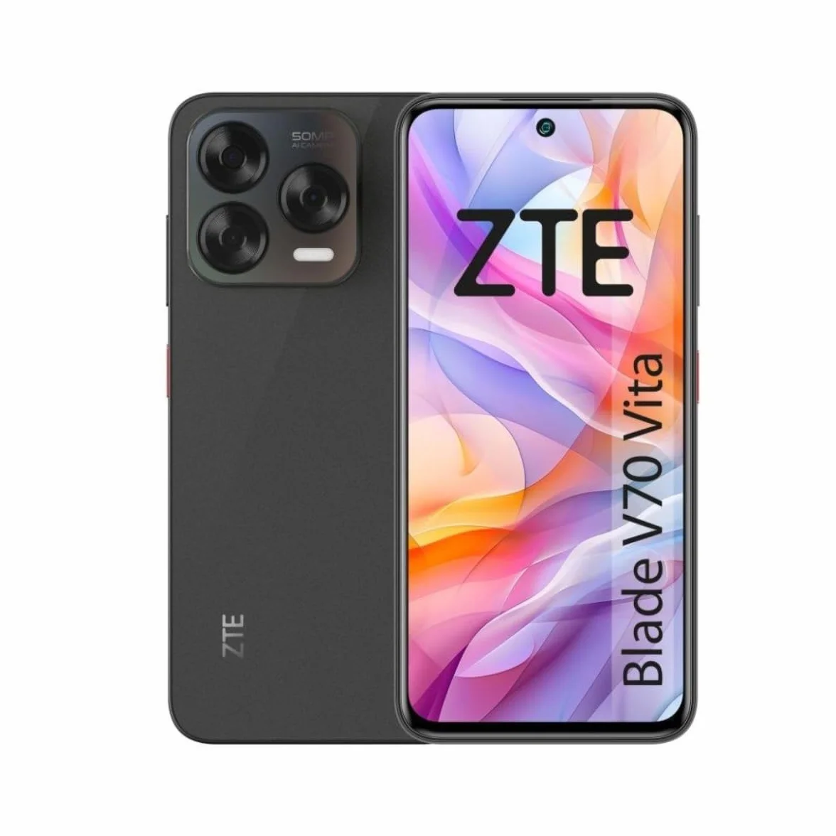 Smartphone ZTE Blade V70 Vita 8GB/ 256GB/ 6.7"/ Gris Oscuro