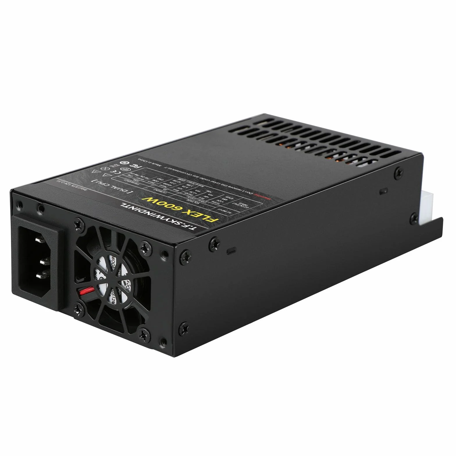 Elastyczny zasilacz 600 W pełni modułowy zasilacz 110/220 V podwójne złącze procesora Ultra cichy zasilacz do komputera PC serwera POS AIO system