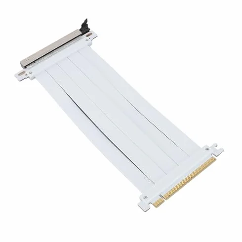 Kabel Pionowy PCIE 5.0 X16, Karta Graficzna PCIE 5.0 X16 o Szybkości 128 Gb/s, Elastyczny Kabel Przedłużający do Pionowego Montażu Karty Graficznej, Kompatybilny z