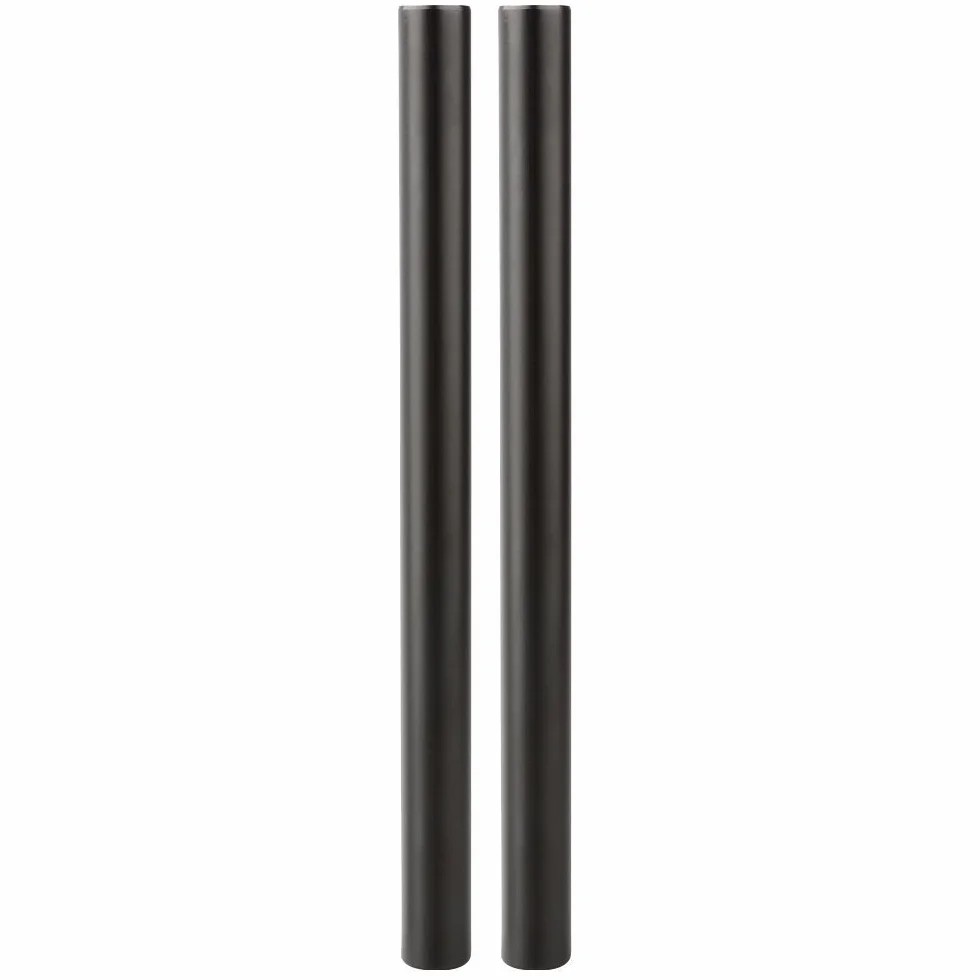 CAMVATE 15 mm aluminiowy pręt długość 20 cm do aparatu DSLR system szyny Rig Rail anodowany w kolorze czarnym (2 sztuki)