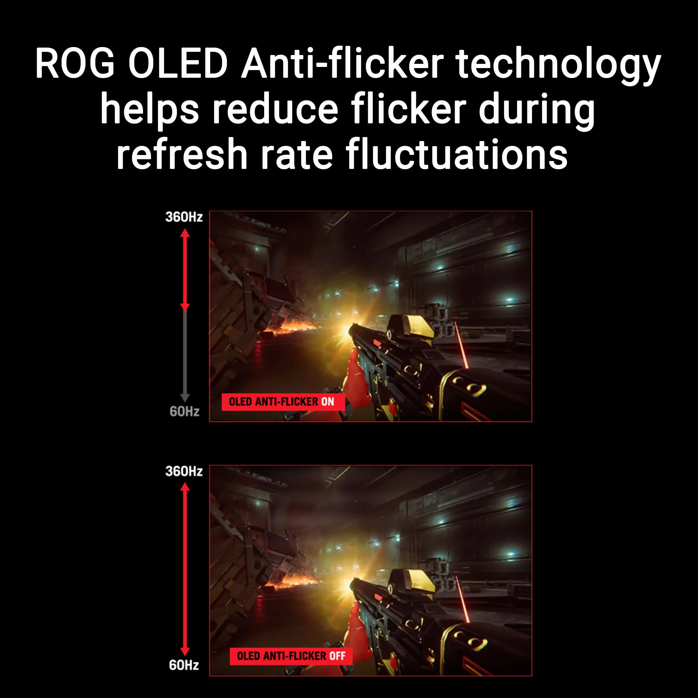 Monitor ASUS ROG Strix OLED XG27ACDNG 26,5" WQHD 360Hz HDR 2xHDMI 1xDP