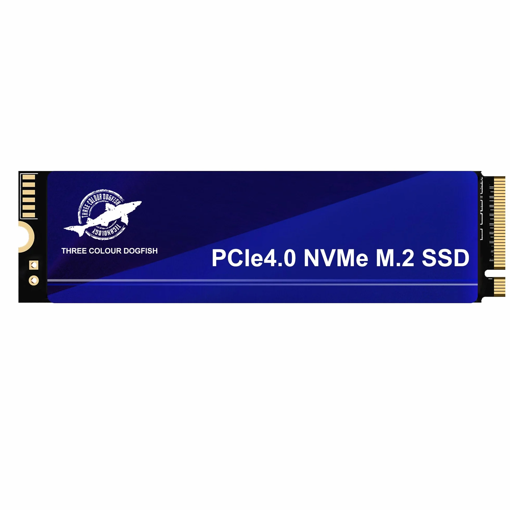 Dogfish 2 TB wewnętrzny dysk SSD M.2 PCIe 4.0 NVMe 2280 Gen 4x4 do 7000 MB/s 3D NAND Flash M Key, rozszerzenie pamięci do komputera stacjonarnego, laptopa ps5