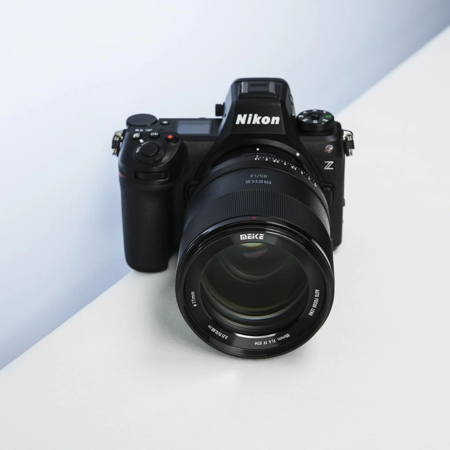 Meike 85 mm F1.4 Auto Focus Full Frame STM Stepping Motor Portret obiektyw kompatybilny z aparatami Nikon Z Z5 Z6 Z7 Z6II Z7II Zf