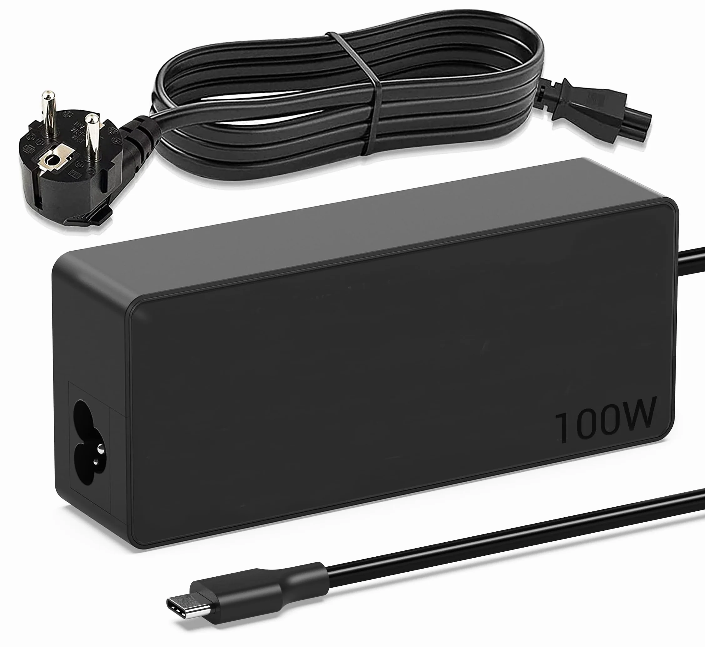 Zasilacz USB C 100 W kompatybilny z MacBookiem Lenovo Thinkpad Dell Latitude HP Chromebook Asus Acer Huawei Xiaomi Air Samsung Notebook