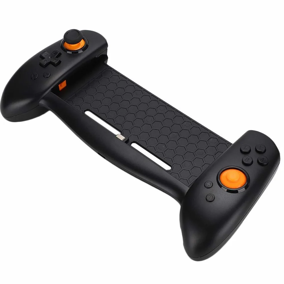 Kontroler do gier Mobilny uchwyt do wyzwalania gier, uchwyt do gier typu plug and play Joystick do konsoli do gier Switch, czarny Double the comfort