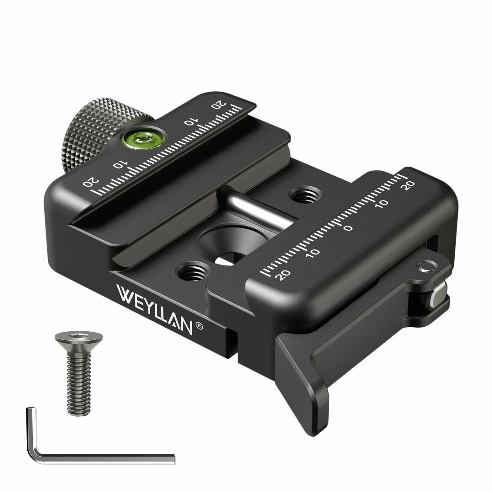 Zacisk do szybkiej wymiany płyty kompatybilny z Arca Swiss Clamp Style do statywu, głowica kulowa, głowica kulowa, statyw monopod płytka szybkiego montażu Arca Picatinny
