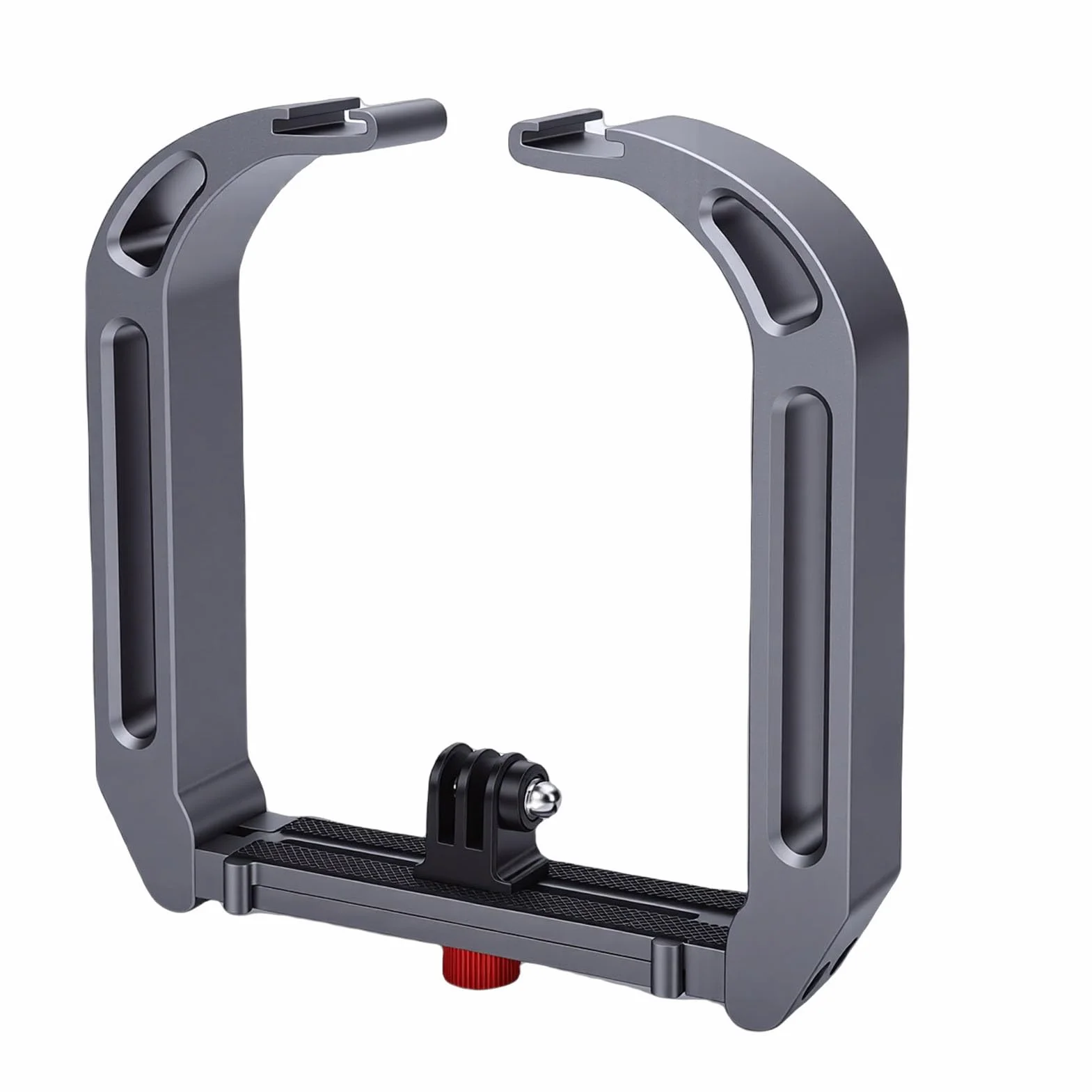 FILFEEL Zestaw Nurkowy ze Stopu Aluminium do Kamery Sportowej – Podwodny Stabilizator Kamery do Nurkowania z Ergonomicznym Uchwytem, ​​mocowania z Gwintem /4-20, Kompatybilny z Oświetleniem LED i