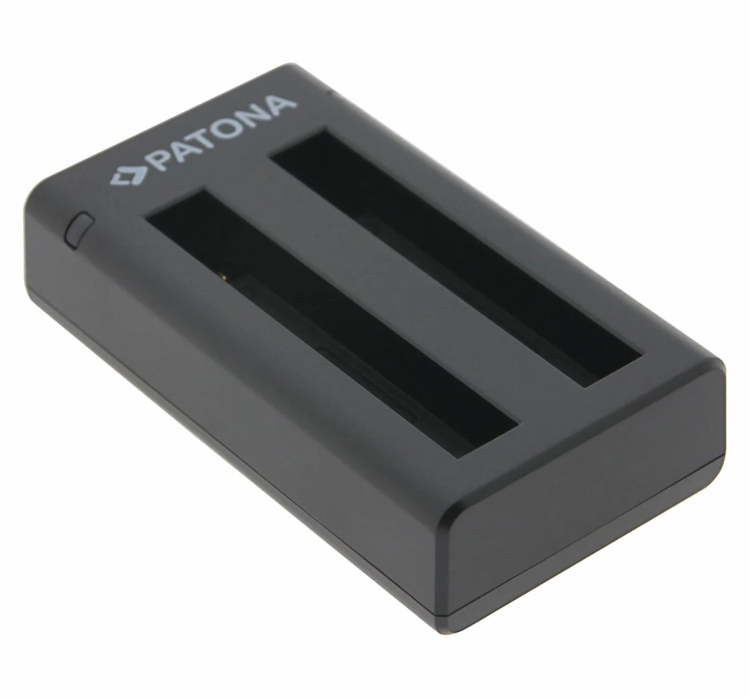 PATONA (1457) ładowarka do akumulatora IS360X2B (2x 750mA) kompatybilna z kamerą Insta 360 One X2 360° – USB Dual (z wejściem USB-c i mikro USB)