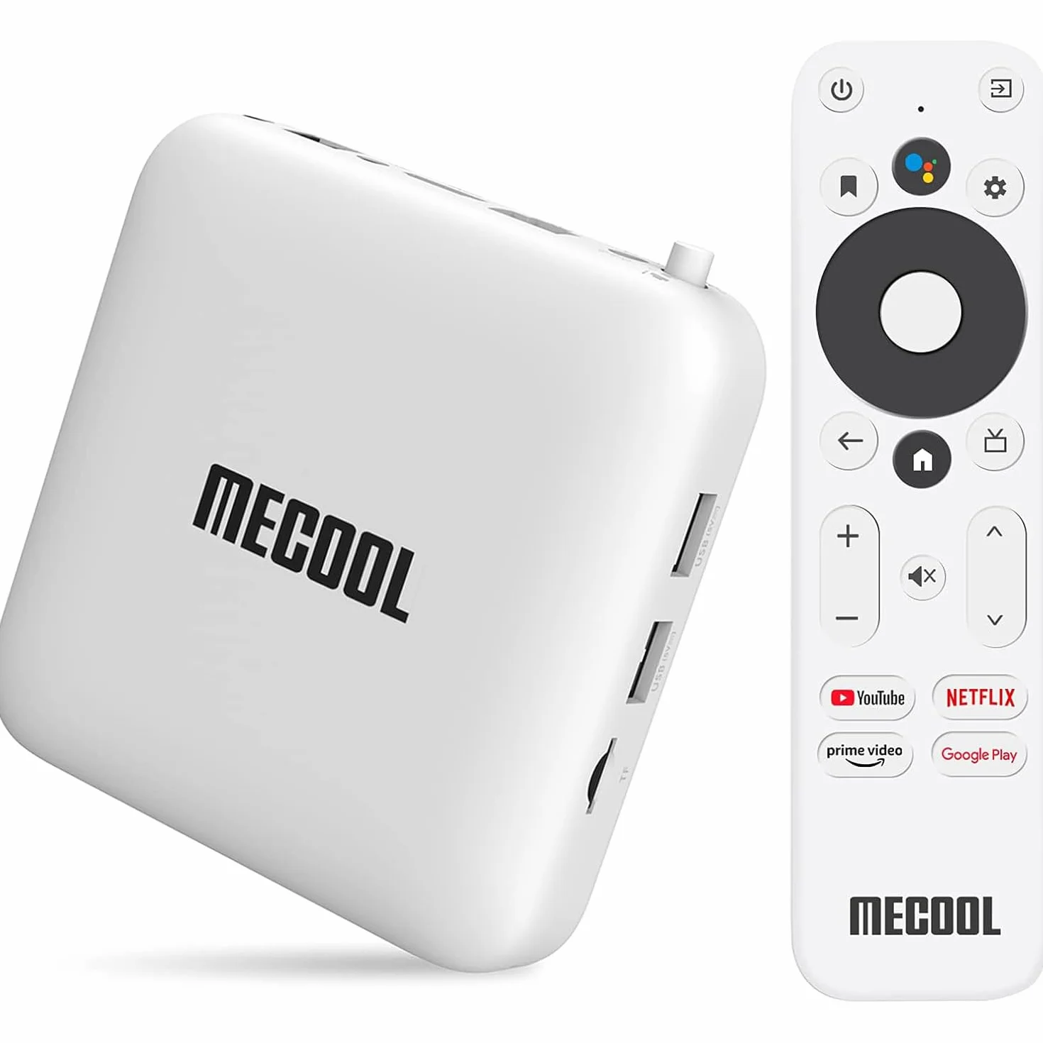 Android 10.0 TV Box, KM2 Smart TV Box Netflix Google Certified USB 3.0 Ultra 4K HDR 2 GB 8 GB Support 2.4G 5.0G WiFi BT 4.2 z Amlogic S905X2 Google Assistant Dolby Audio