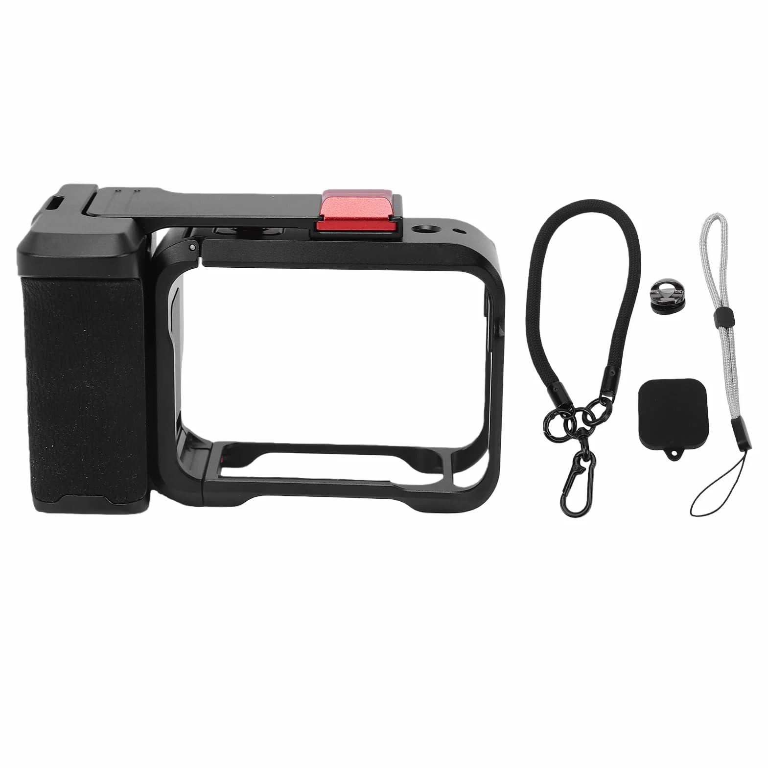 Zestaw Street Grip do Ace Pro 1/2, Metalowa Klatka ze Stopu Aluminium z Uchwytem, ​​szybkozamykacz, z Mocowaniem na Zimno i Gwintem 1/4