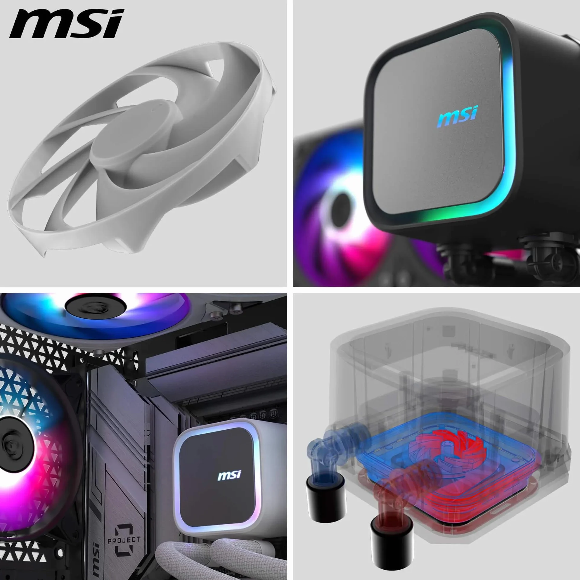 MSI Komputery MAG CORELIQUID A13 240 BIAŁE