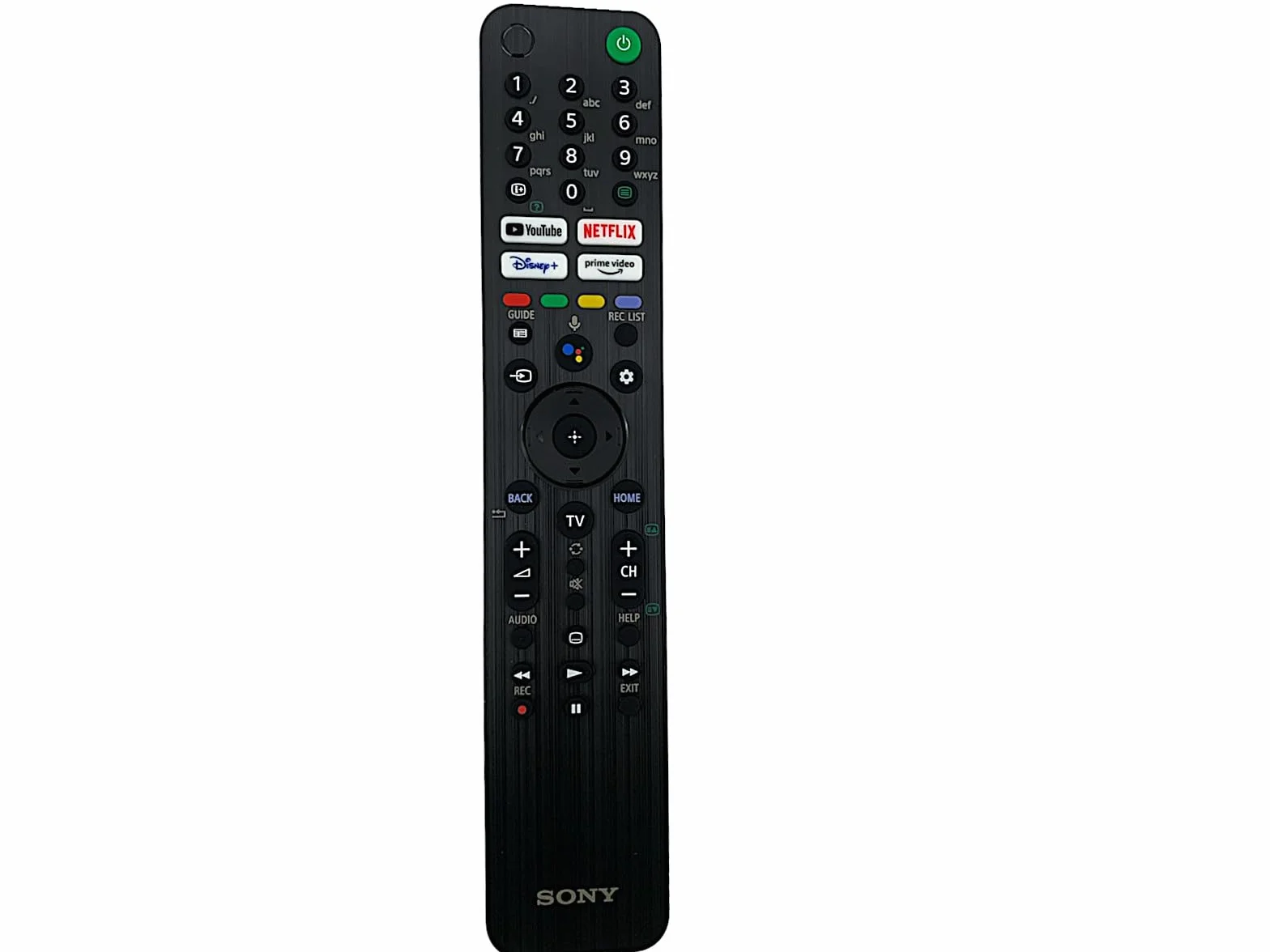 Sony - pilot zdalnego sterowania RMF-TX520E | Bluetooth sterowanie głosowe wyszukiwanie głosowe przyciski streamingowe