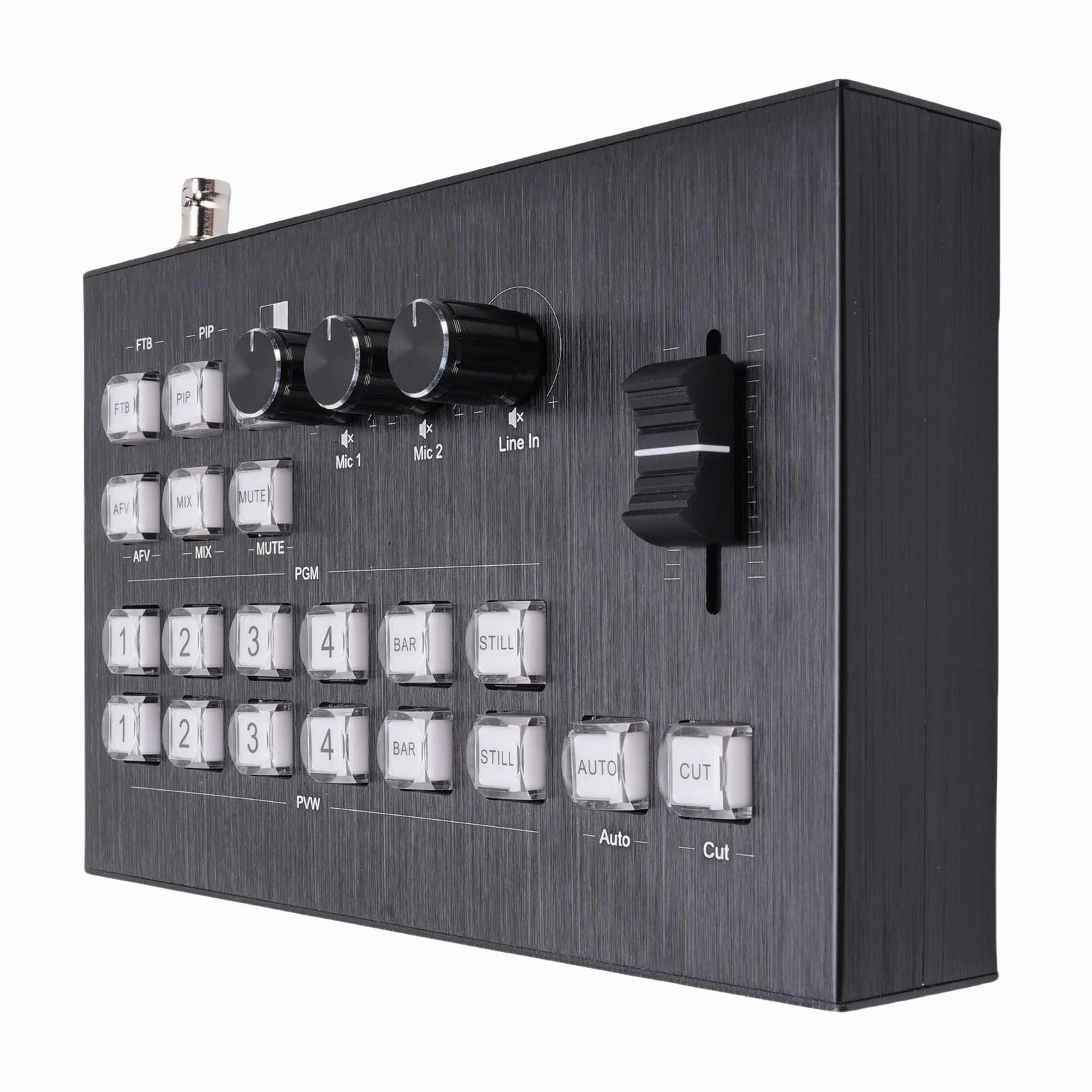 Miksera Wideo SDI HD Multimedia Live Streaming Video Switcher z 1-kierunkowym Wejściem SDI 3 Wejścia Multimedialne HD 2 Wyjścia Typ C USB3.0 (wtyczka UE)