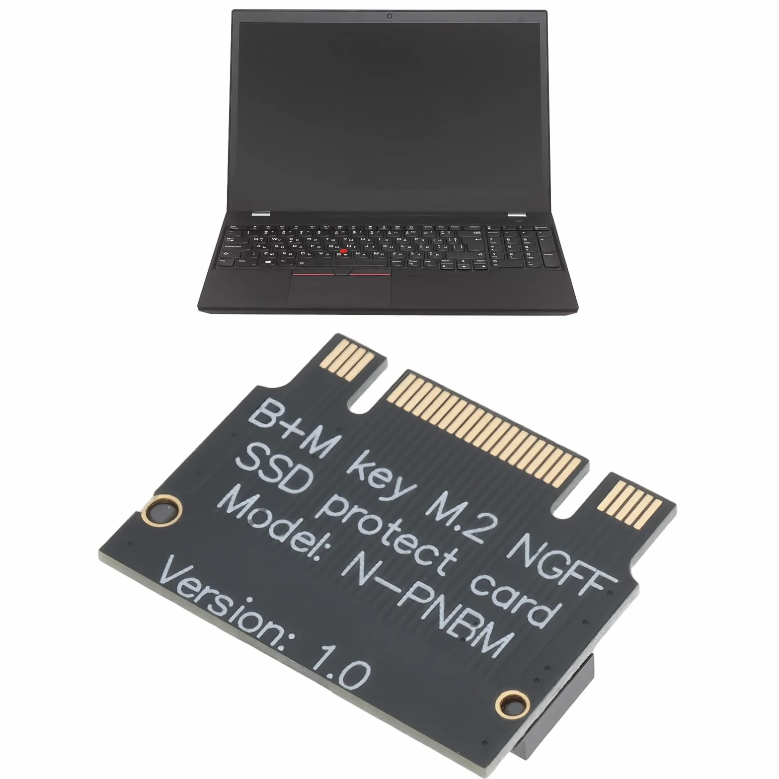 Adapter M.2 2230 do 2242 NGFF B+M Key NVME M-Key męski na żeński przedłużający do ThinkPad