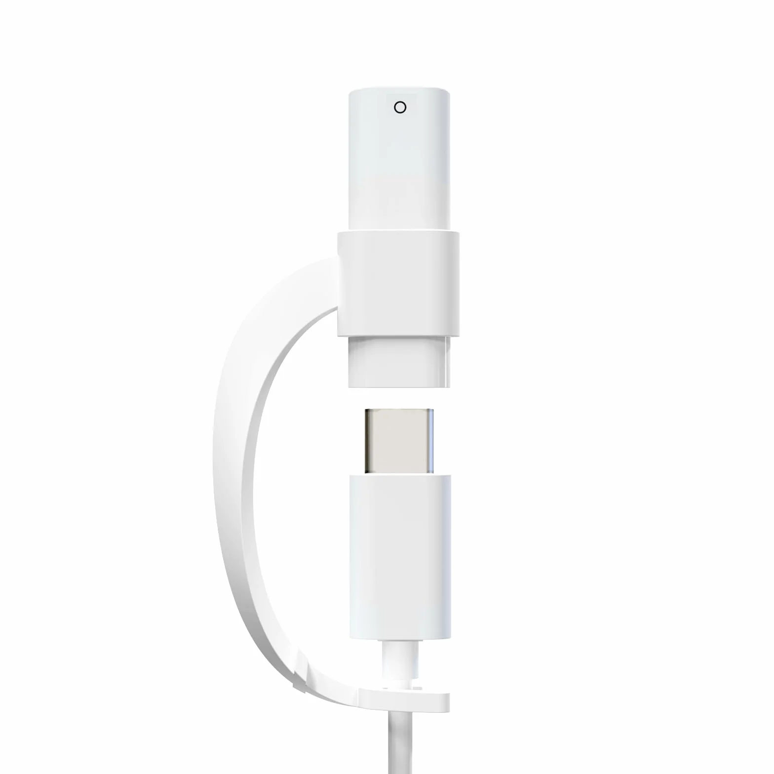 TechMatte Ładowarka do Apple Pencil 1. generacji, złącze ładowarki Lightning na USB‑C, obsługuje parowanie z iPadem 10./11. generacji A16 2025.