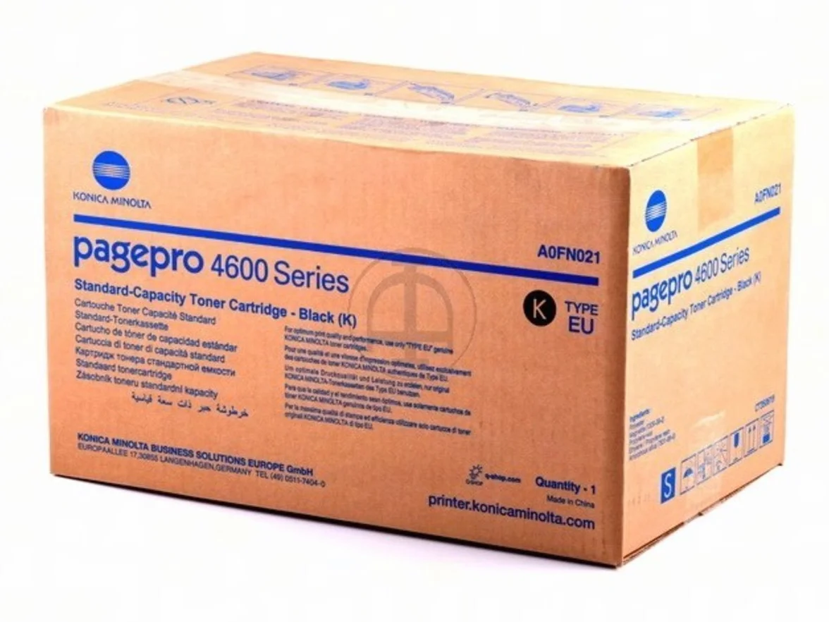Konica Minolta A0FN021 PagePro 4650EN toner o standardowej pojemności, 10 000 stron, czarny