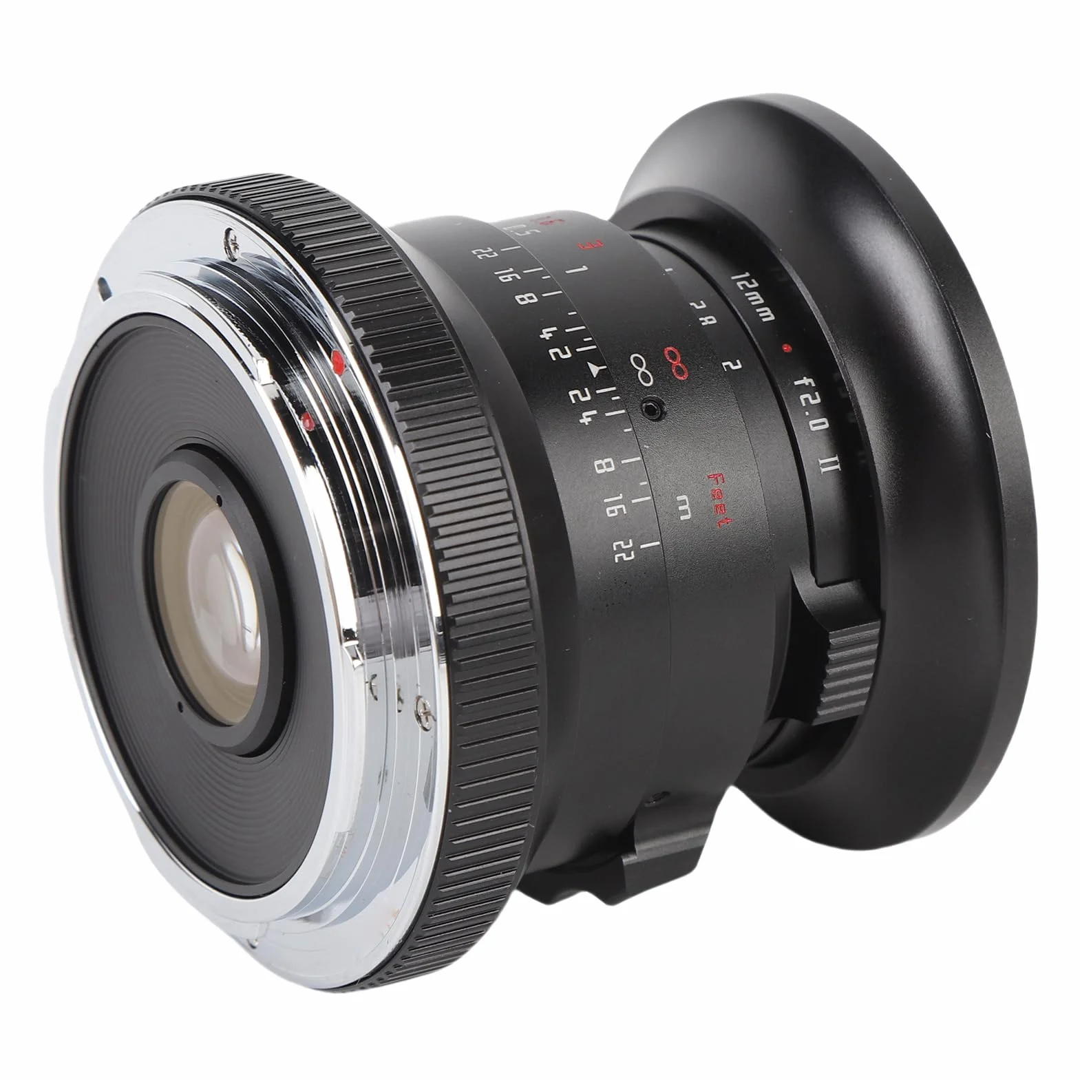 KUIDAMOS Obiektyw Stałoogniskowy 12 Mm F2.0 Z ręczną regulacją Ostrości i dużą przysłoną do Aparatów Z Mocowaniem Z, Najwyższej Jakości Konstrukcja Optyczna do Krajobrazów i Portretów, Idealny do