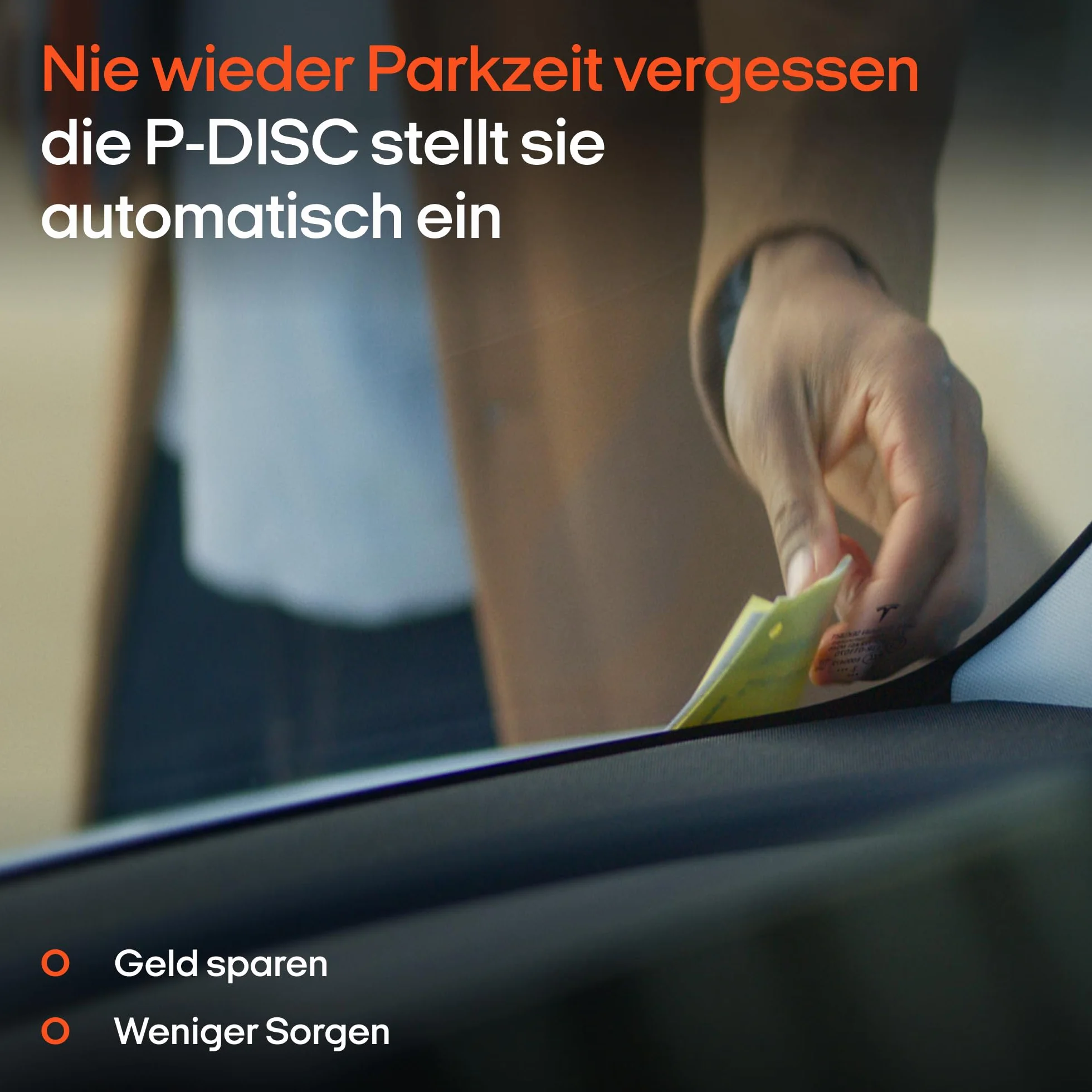OOONO P-DISC NO2 elektroniczna tarcza parkingowa z dopuszczeniem do ruchu samochodowego, cyfrowa tarcza parkingowa z dopuszczeniem KBA zgodnie z niemieckim prawem