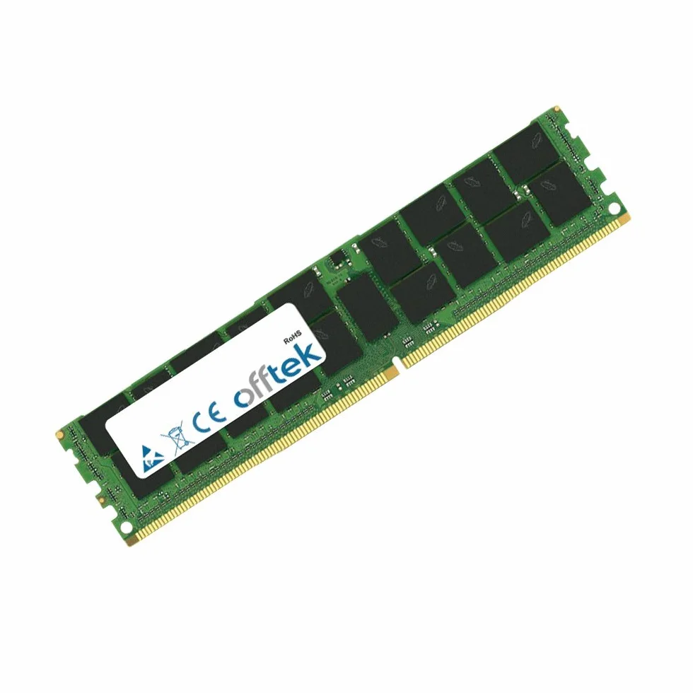 OFFTEK 16GB Pamięć RAM 288 Pin DDR4 PC4-25600 (3200Mhz) ECC Registered Dimm