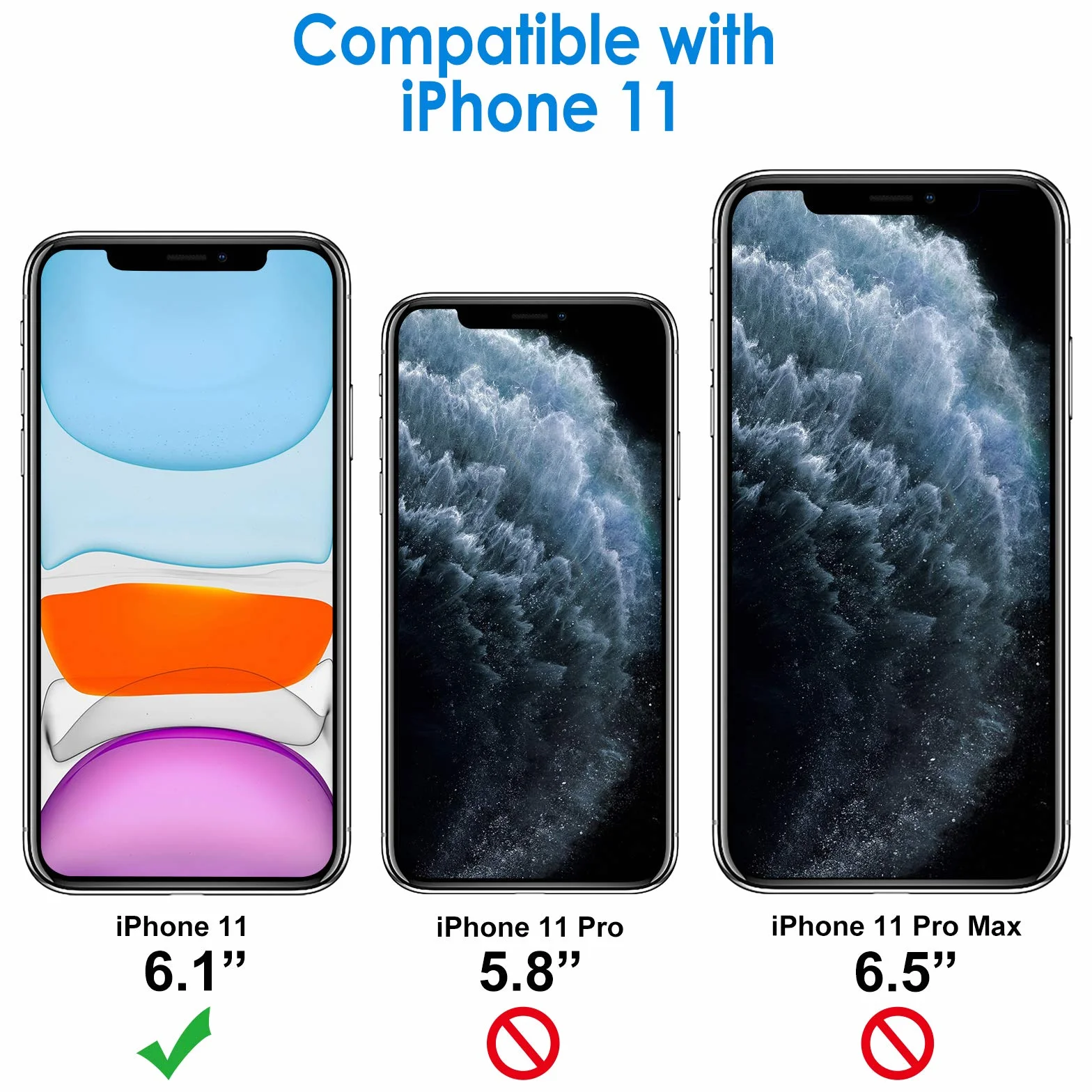 JETech Etui Portfelowe dla iPhone 11, Czarny | Wstrząsoodporna Skóra PU, Uchwyt na Kartę, Magnetyczna Klapka, Funkcja Podstawki