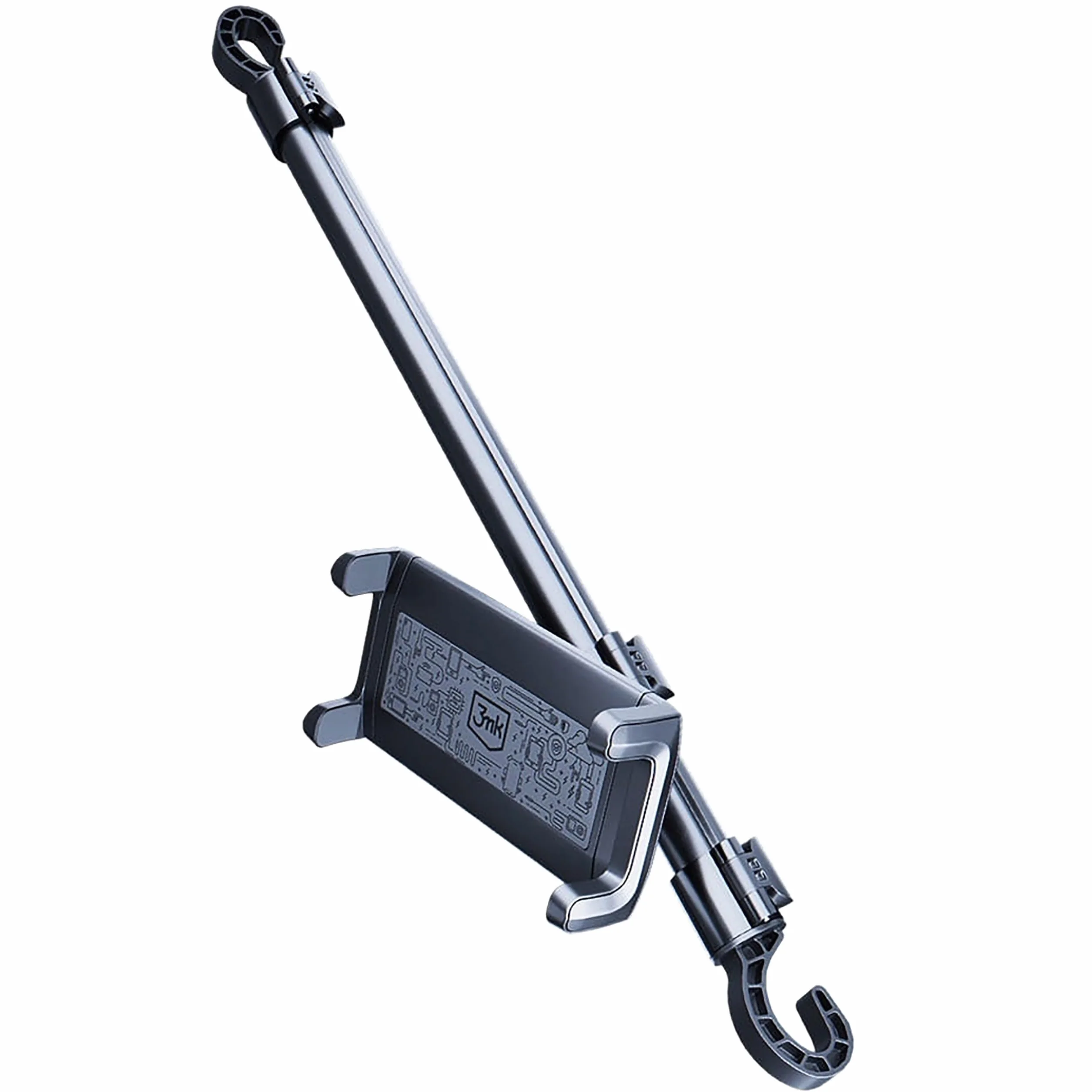 3mk Double Headrest Holder Uchwyt samochodowy do telefonu, tabletu