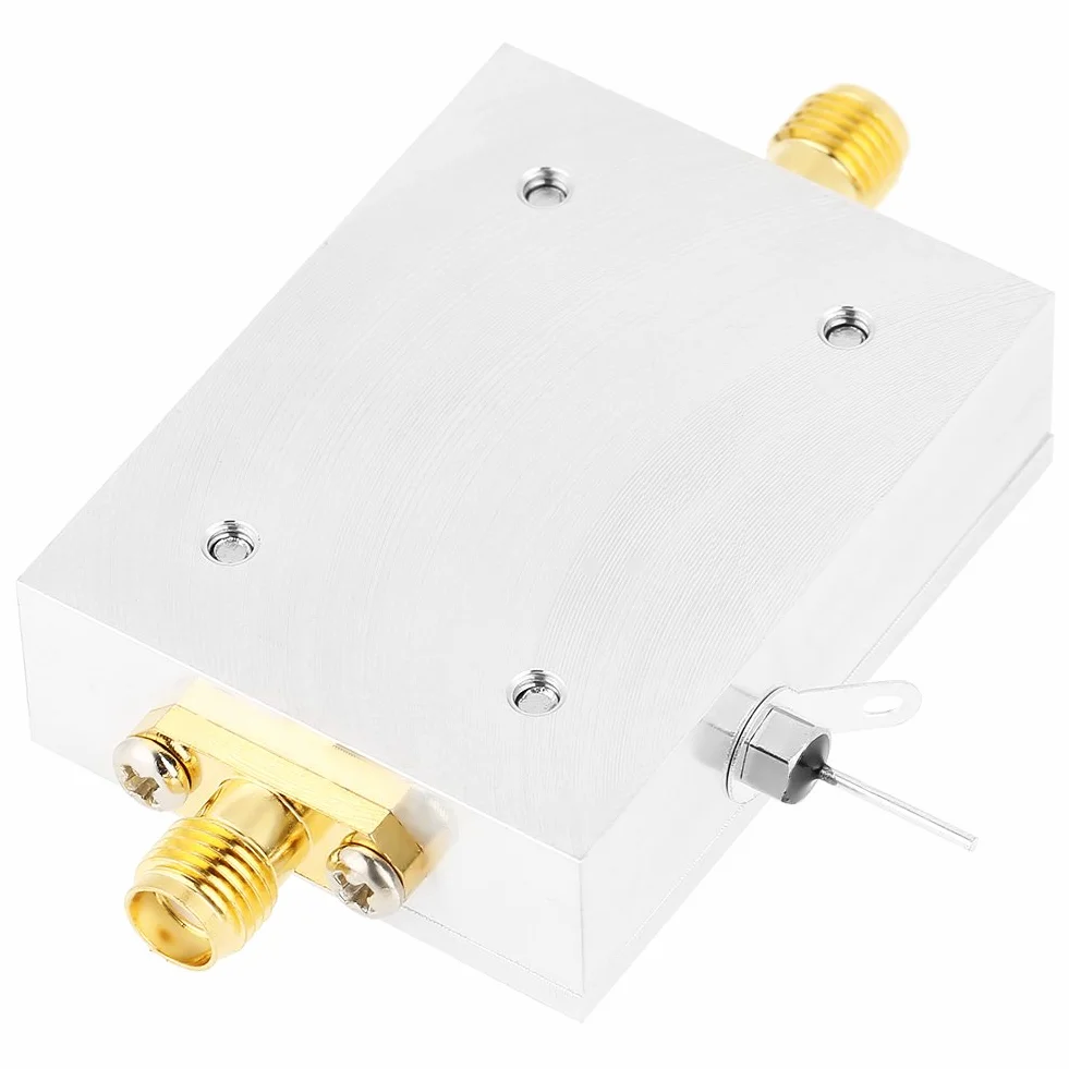 Wzmacniacz niskiego hałasu, 1 szt. wzmacniacz niskiego poziomu hałasu 21 dB Wysoki Gain LNA 0,01-4 GHZ szerokość pasma NF=1,3 dB wzmacniacz RF płyta modułu