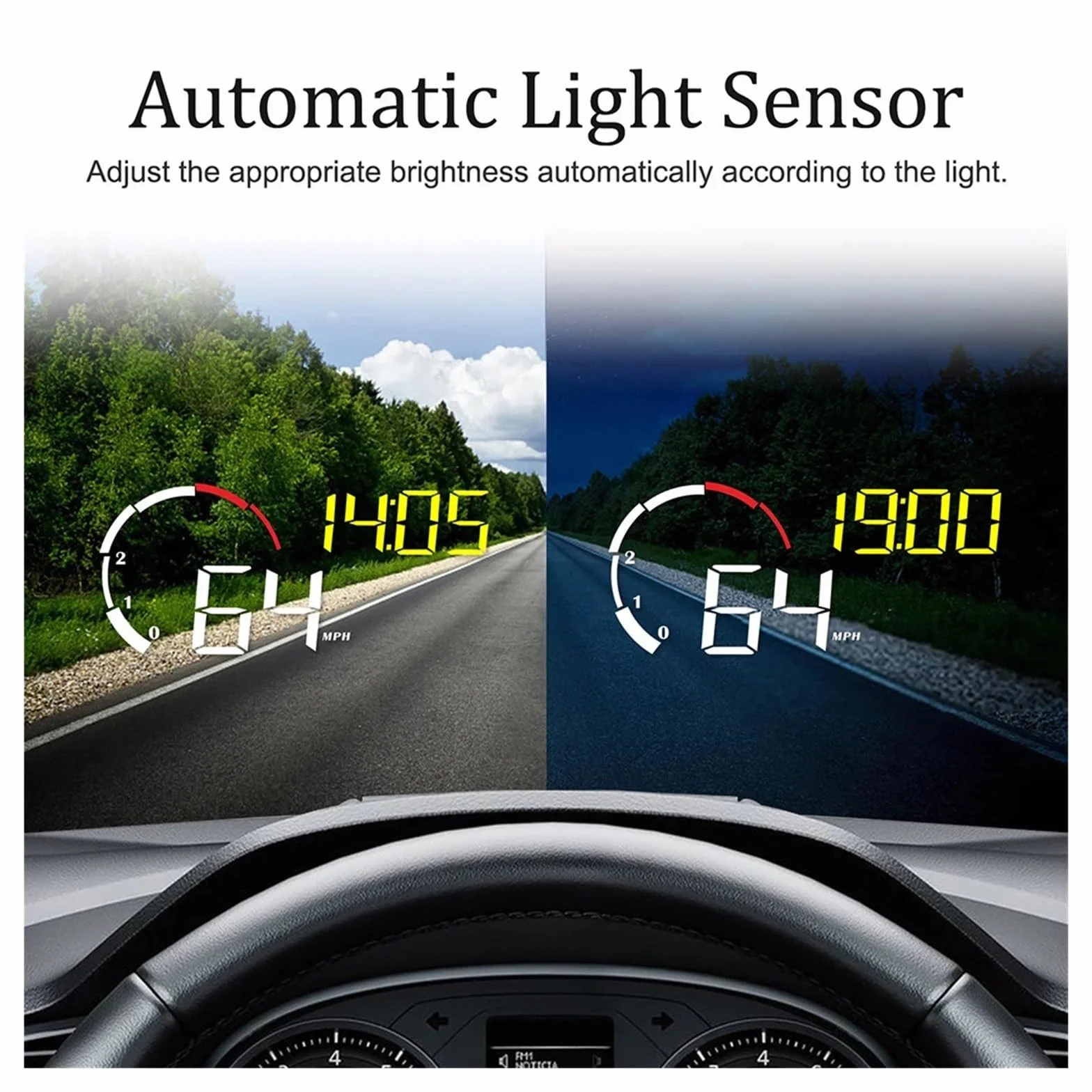 Panele Instrumentów Samochodowych Universal Car HUD Head Up Display System Alarmowy Ostrzegający O Przekroczeniu Prędkości OBD2 Projektor Na Przedniej Szybie Wskaźnik Prędkości Cyfrowe Akcesoria Samoc