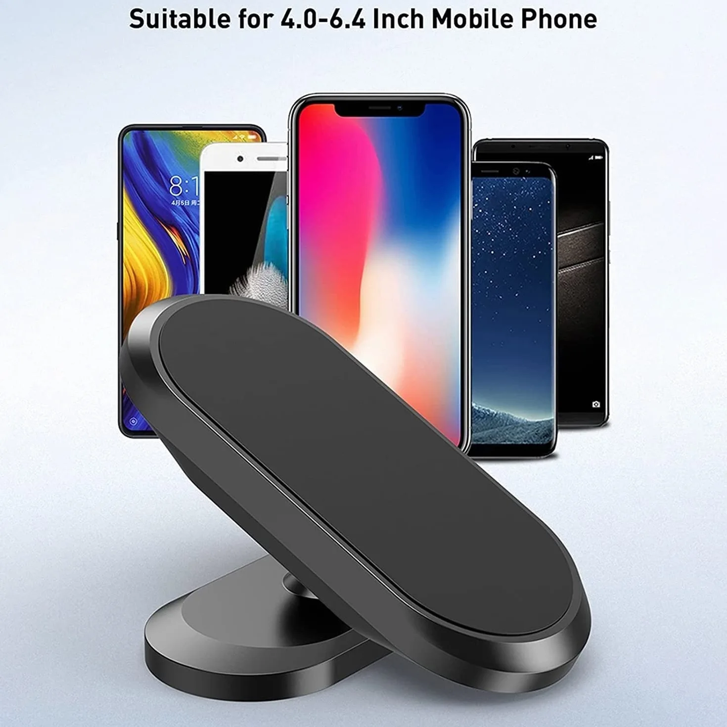 Uchwyt Telefon Uchwyt samochodowy do telefonu Magnes komórkowego Magnetyczny odpowietrznik 360 Obrotowy uchwyt antypoślizgowy Uniwersalny Do Samochodu
