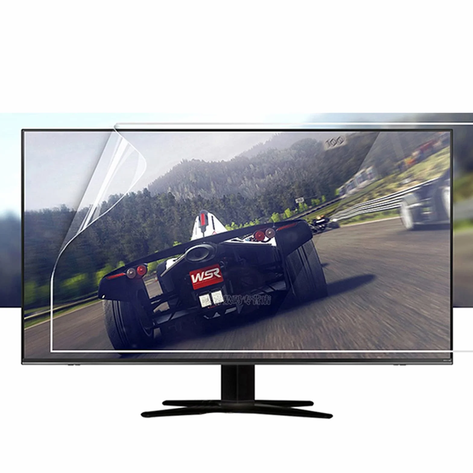 Folia ochronna na ekran telewizora od 82-102 cm, antyrefleksyjna folia antyrefleksyjna, filtr antyrefleksyjny i zmęczenie oczu (94 cm 819 x 460)