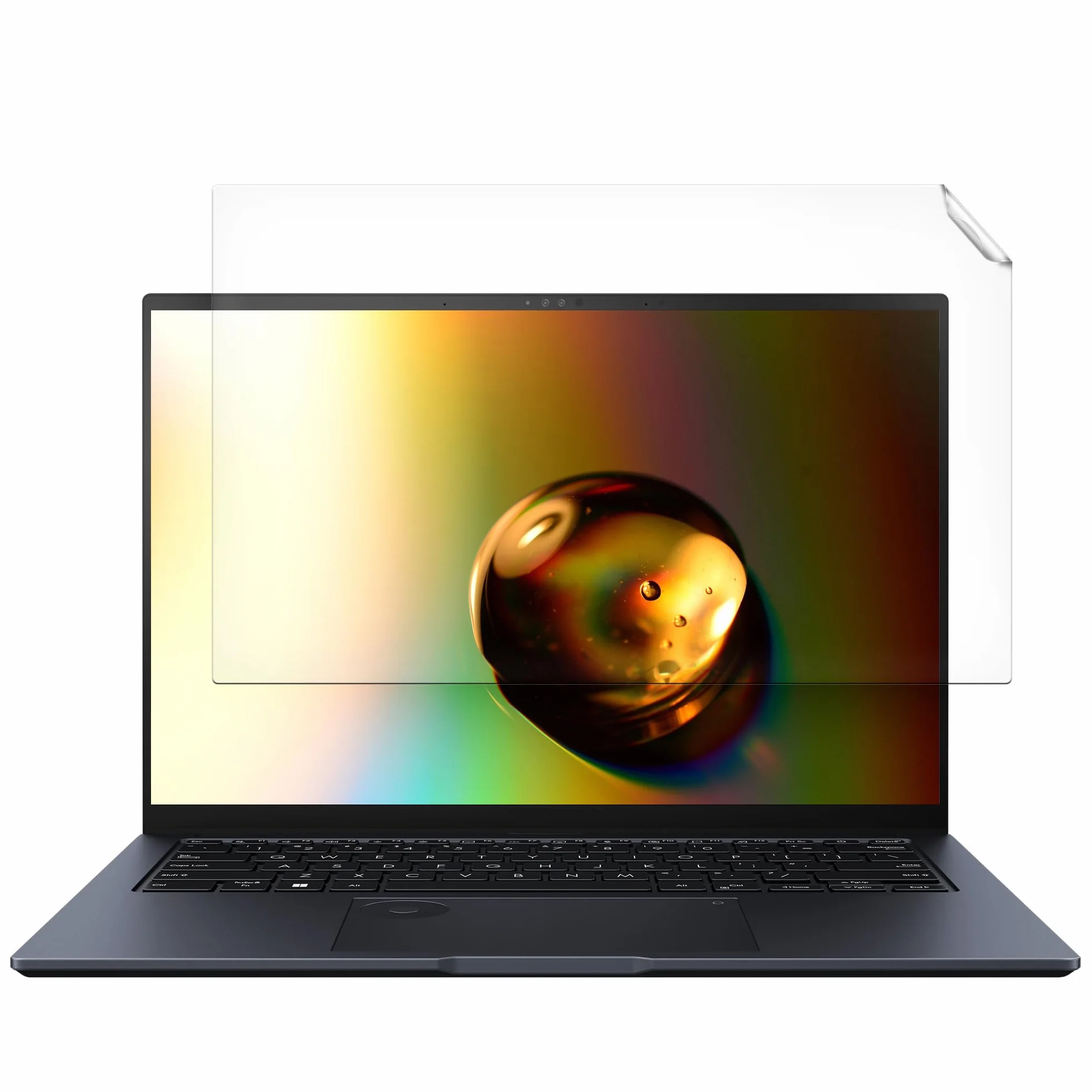 kwmobile Osłona ekranu kompatybilna z ASUS Zenbook 14 OLED 2024 35.6 cm – matowa folia antyodblaskowa