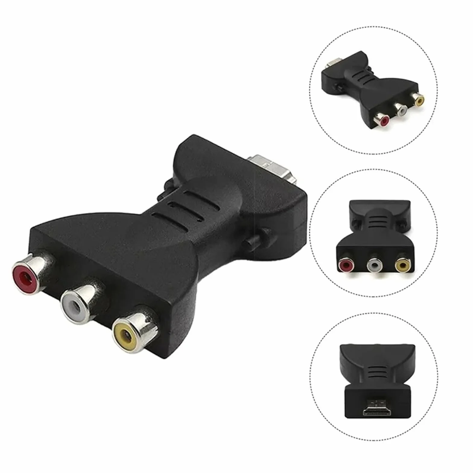 Adapter konwertera HDMI na RCA 1080P HDTV na 3RCA Audio Video