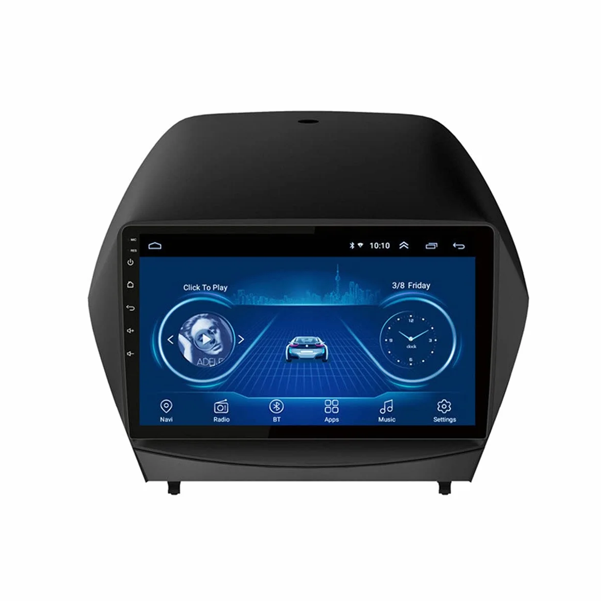 System nawigacji GPS dla lX35 2010-2013 Navigator, unikanie korków, bezpłatna mapa aktualizacji, obsługa łącza lustrzanego, WiFi, GPS, wejście USB, wejście kamery cofania.