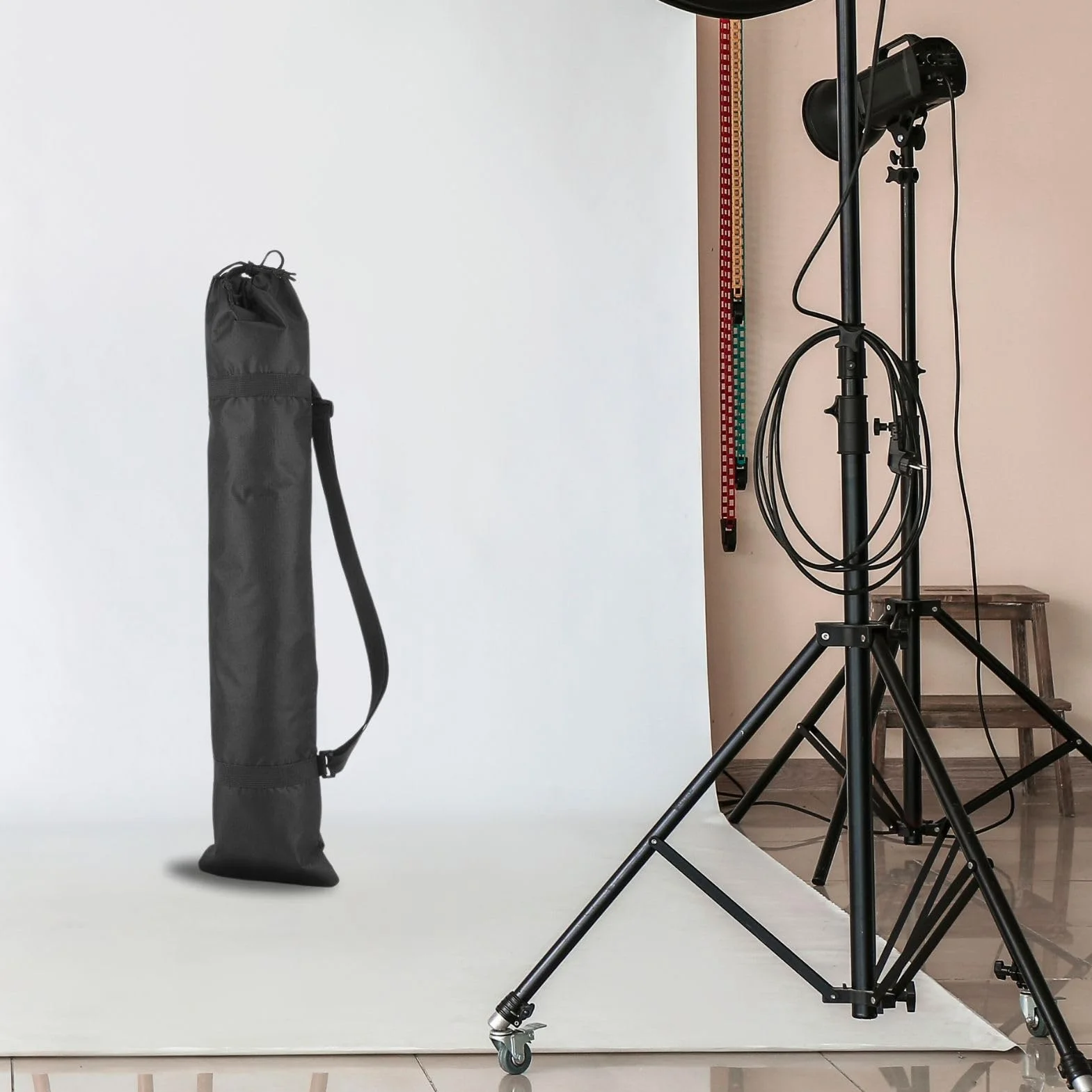 Jadeshay Torba na statyw – lekka podpórka etui do przenoszenia – przenośny pasek aparat statyw fotografia torba do przenoszenia (75 cm)