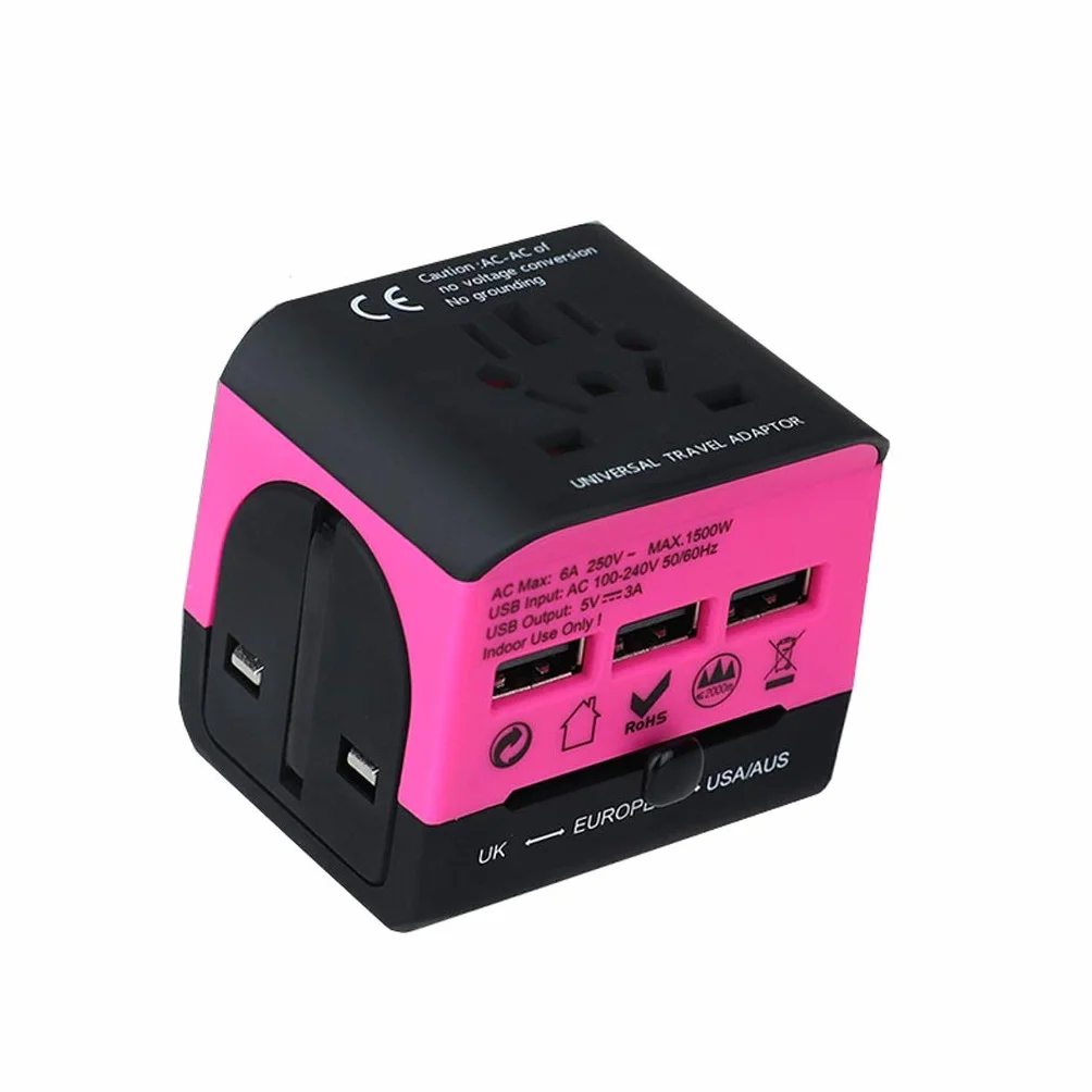 Przenośne podróże Międzynarodowy Gniazdo Konwersji ładowania, Worldwide Universal Adapter, Gniazdo Travel Travel Carger (Color : C)