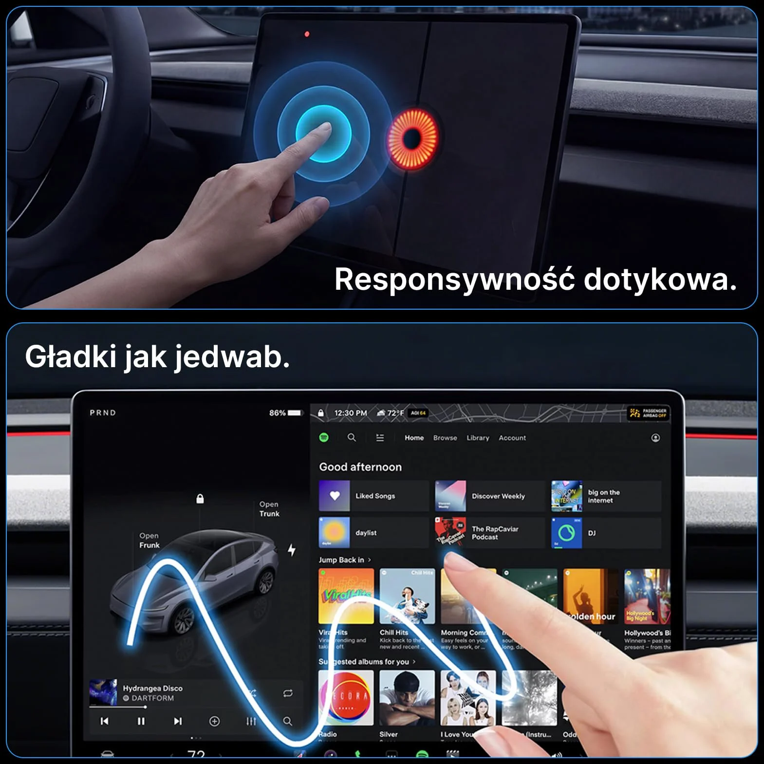 Szkło Ochronne 16" Do Tesla Model y Juniper 2026