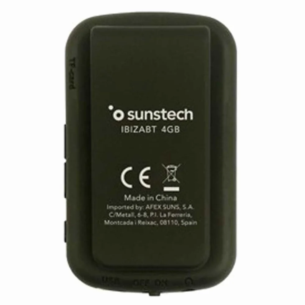 Sunstech IBIZABT8 GB odtwarzacz MP4, czarny, niebieski 8 GB, odtwarzacz MP3/MP4, 8 GB, LCD, 3,5 mm, radio FM, czarny, niebieski)