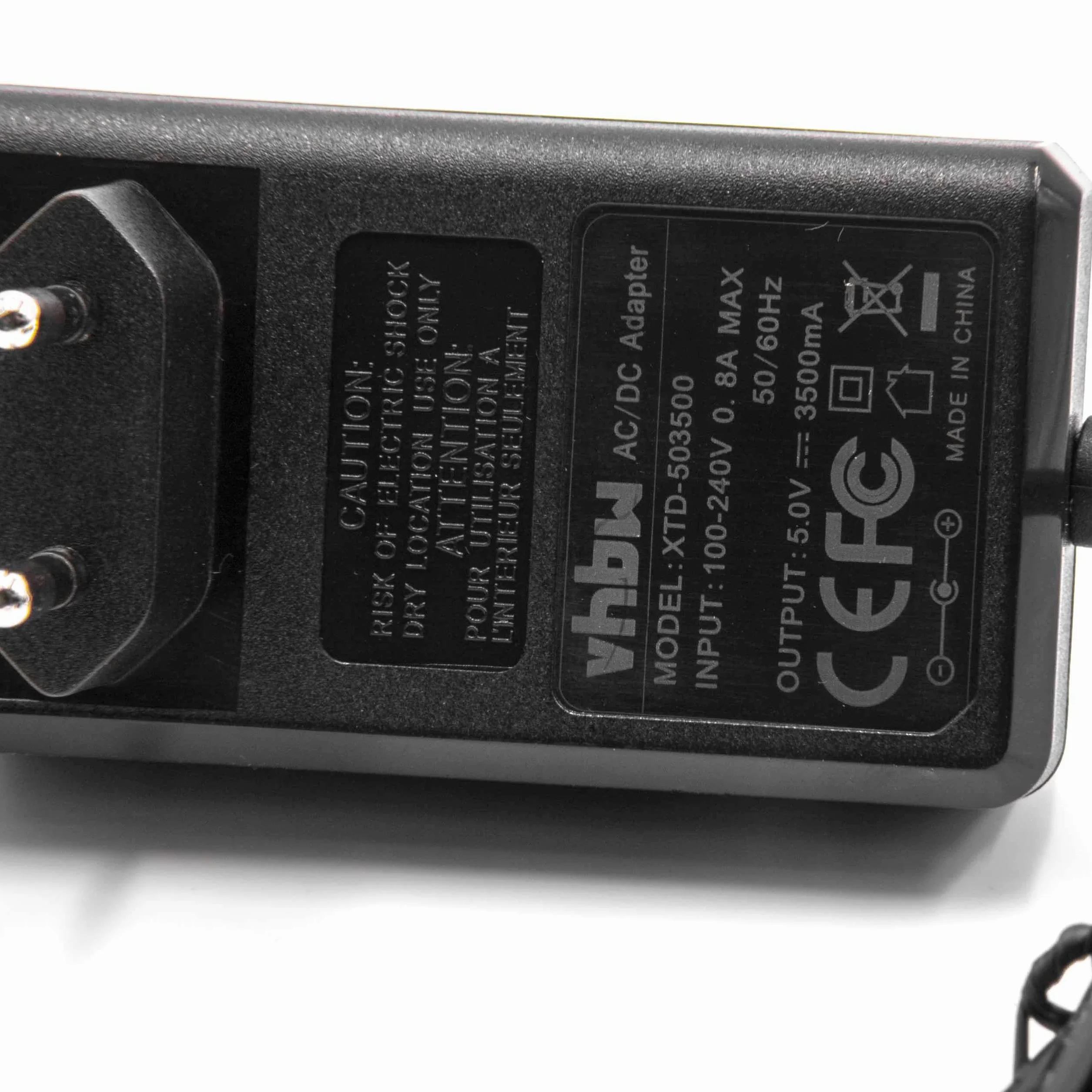 vhbw Ładowarka kompatybilna z Compex Wireless, FIT 5.0, SP 6.0, SP 8.0 elektrostymulator - zamiennik 649022