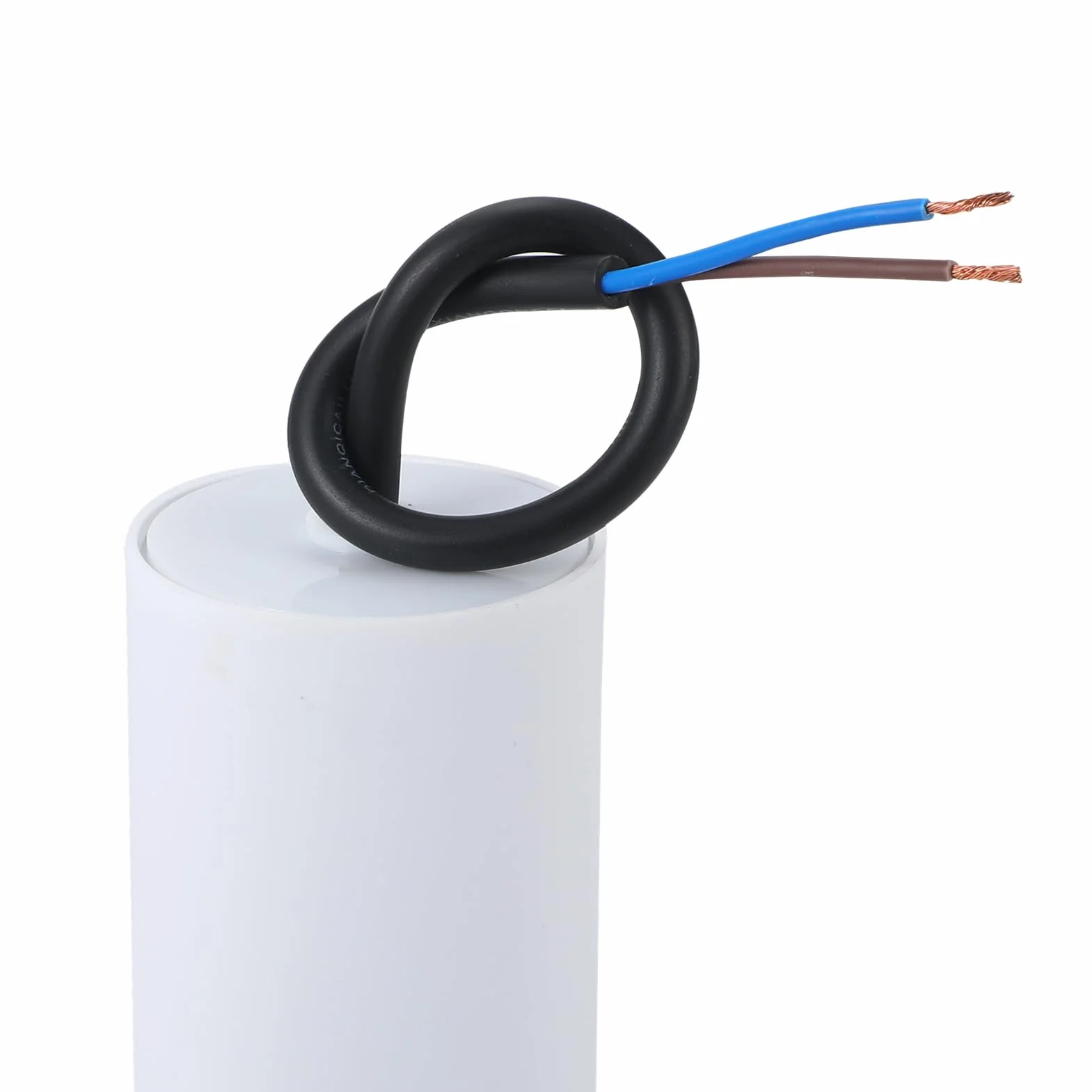 VEXUNGA Kondensator CBB60 8µF 450V Kondensator rozruchowy 8uF Kondensators silnika AC CBB60 SH 8 MFD 450VAC Kondensatory 35x68MM 50/60Hz z kablem