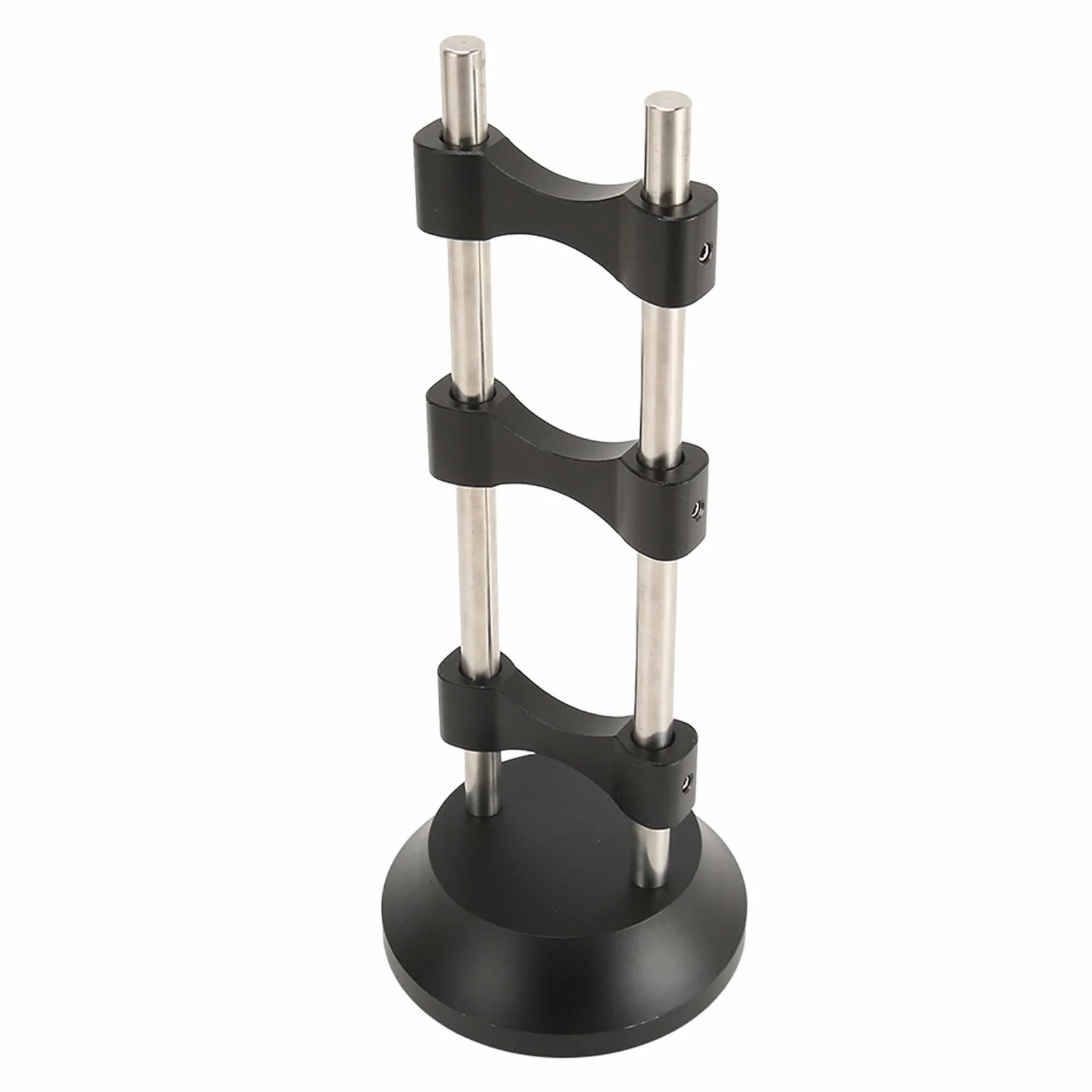 Stojak na Kable HiFi Stop Aluminium Redukujący Wibracje Stojak na Organizery na Głośniki i Wzmacniacze 9,8 Cala
