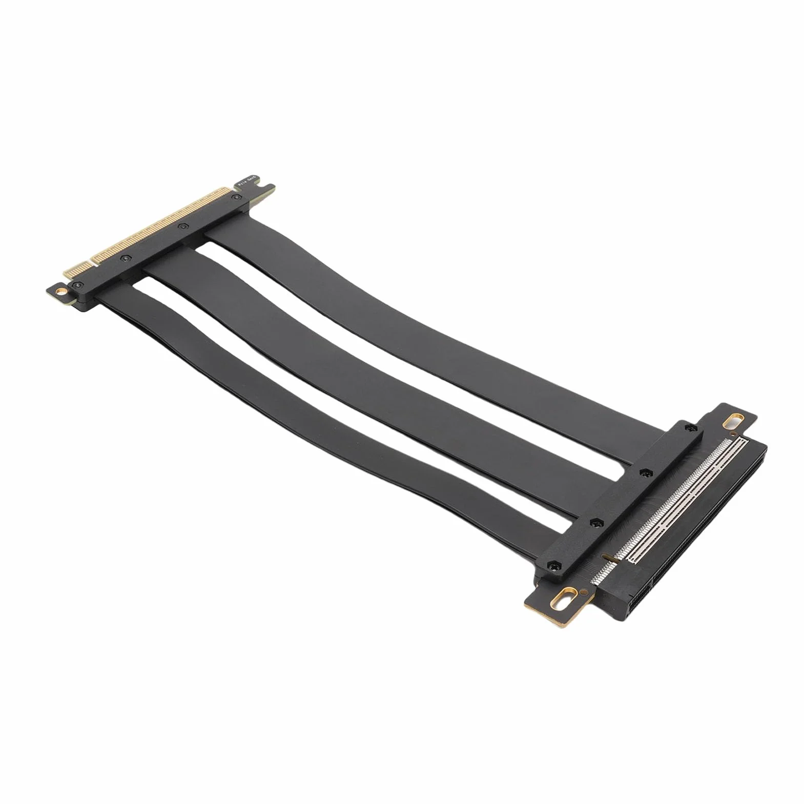 Annadue Kabel Przedłużający PCIe 5.0 X16, Elastyczny Przedłużacz Karty Graficznej GPU 128 Gb/s, Kabel Riser Gen 5 do Pionowego Montażu Karty Graficznej z Ekranowaniem EMI (20 cm)