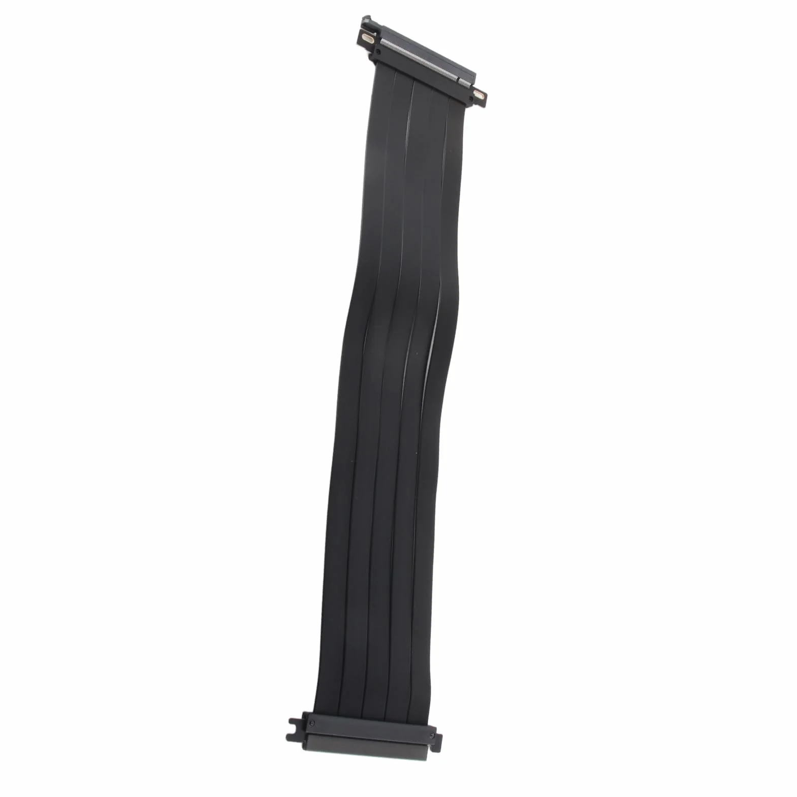 Generic Kabel Riser PCIE 4.0 X16, Zapobieganie Zakłóceniom Czarny, Elastyczny, Szybki Kabel Riser GPU Typu Plug and Play dla RTX3090ti RTX3090 dla RTX3080 RTX3080ti (45 cm)
