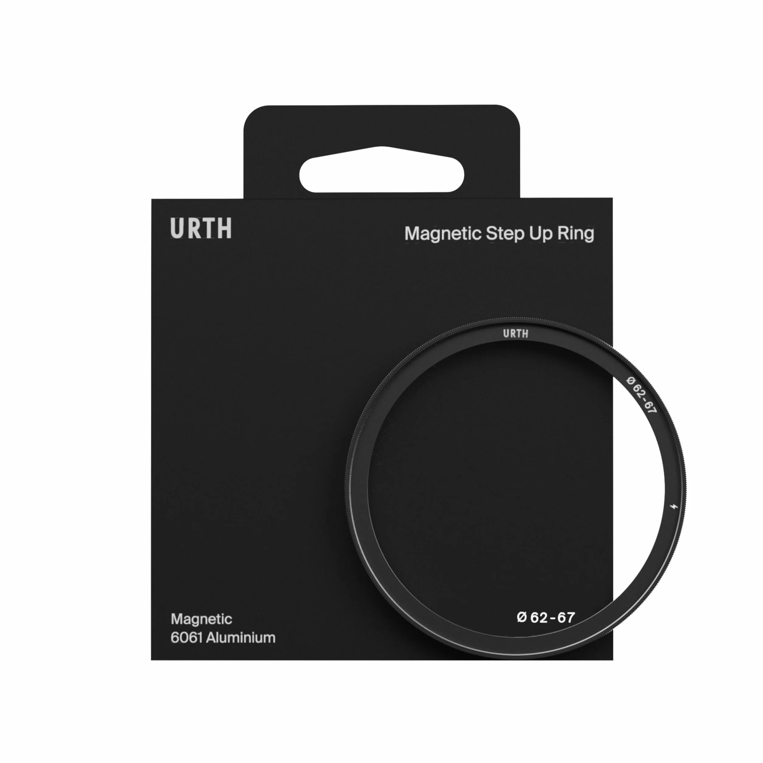 Urth 62-67mm Magnetyczny Pierścień Step-Up Adapter - Magnetycznie przymocuj filtry 67mm do obiektywów 62mm
