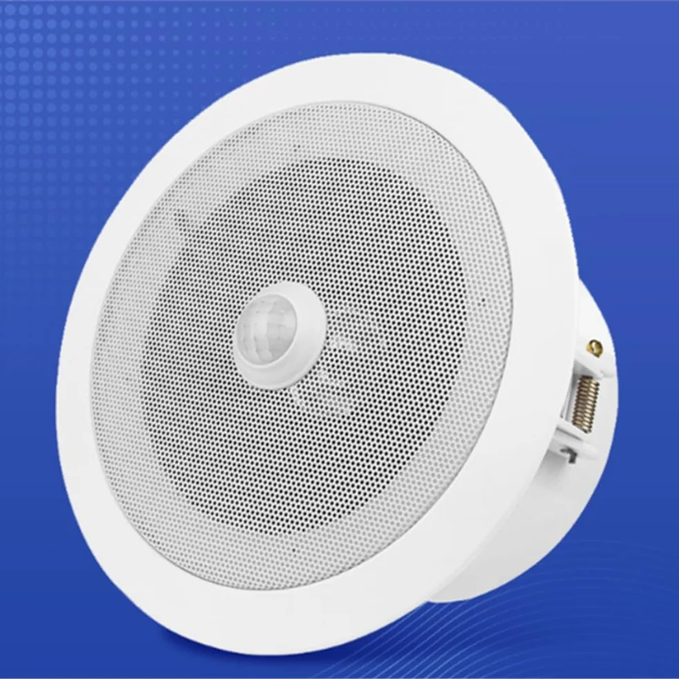 Audio Player Overhead Motion Activated PIR głośnik sufitowy z wbudowanym odtwarzaczem MP3