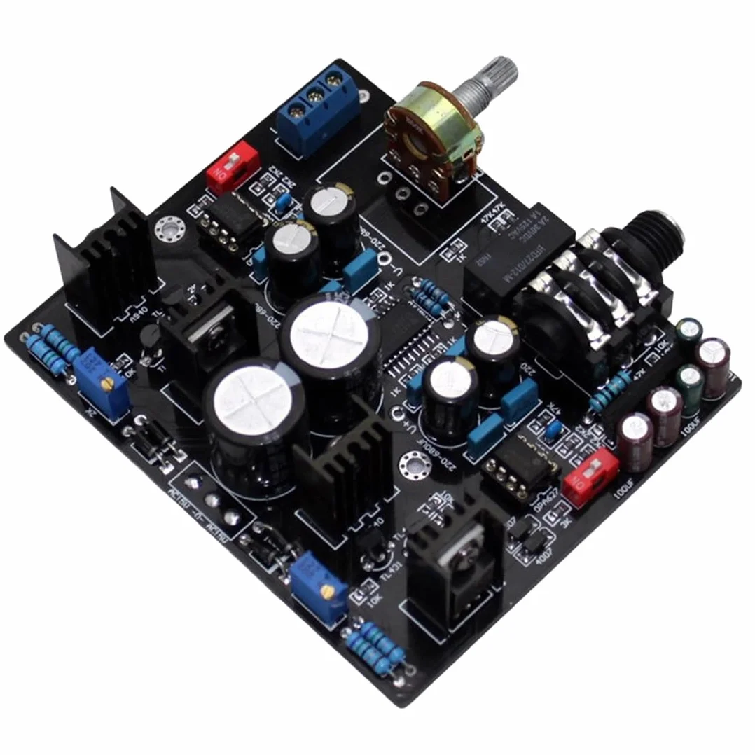 ALPS Tuning Board TPA6120A płyta wzmacniacza AC15V-0-15V przy użyciu NE5534 podwójny OP-AMP Hi-Fi przedwzmacniacz słuchawkowy DIY moduł audio