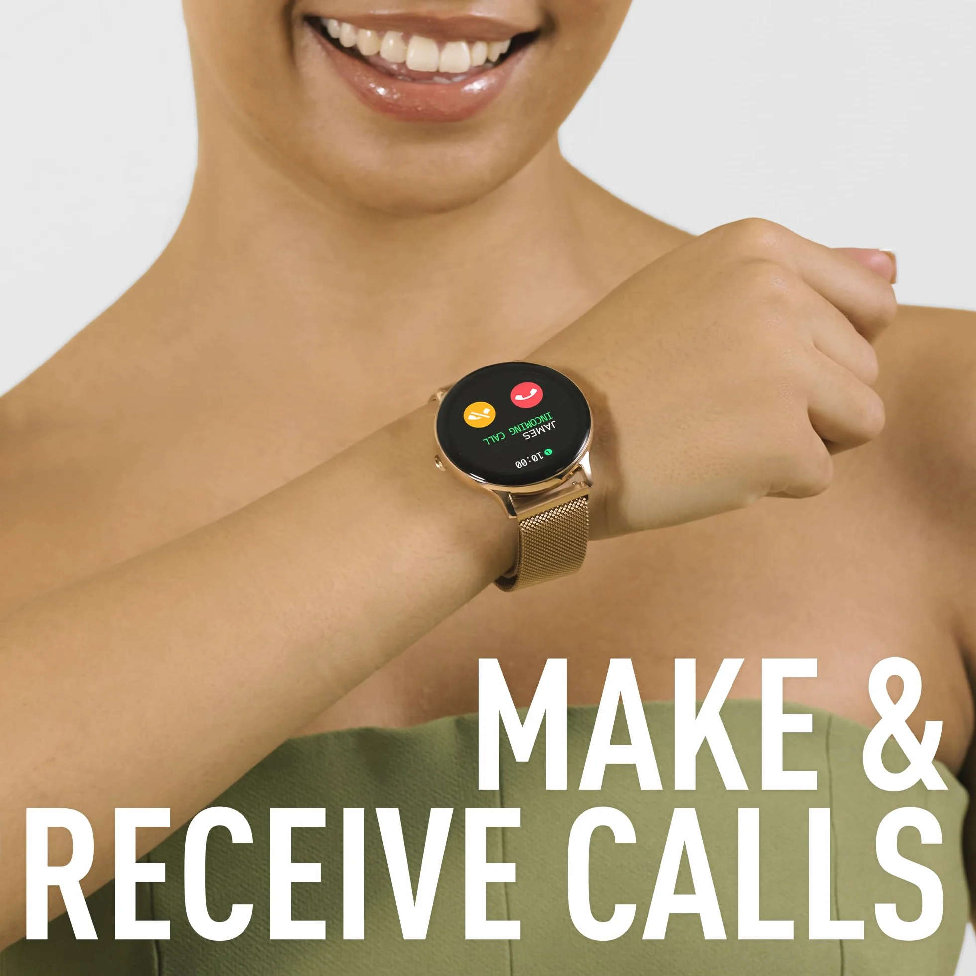 Reflex Active Seria 22 zegarek Smart Calling w kolorze różowego złota